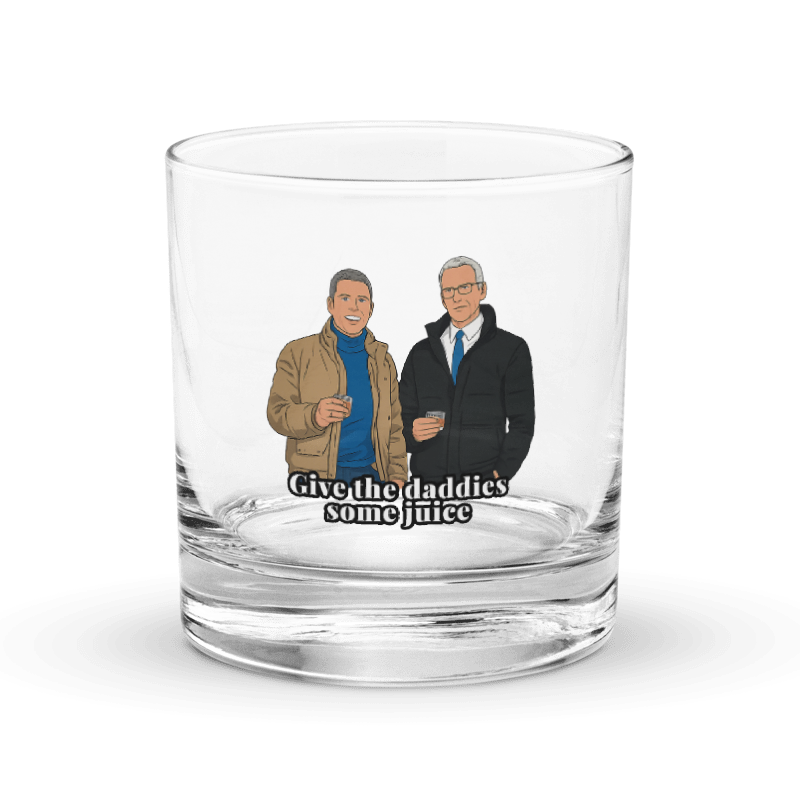 'Give the Daddies Some Juice' Rocks 10.5oz Glass