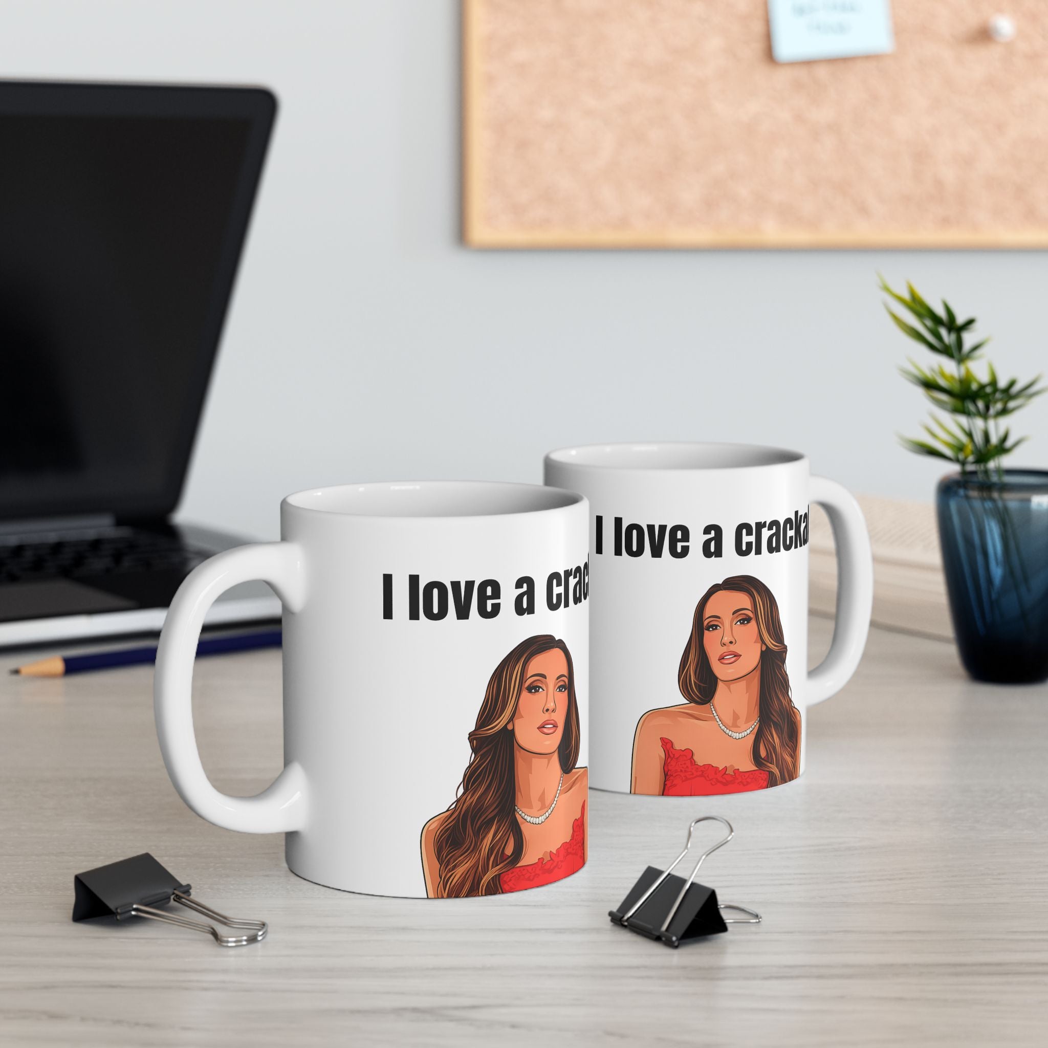 I Love a Crackah Alicia Mug