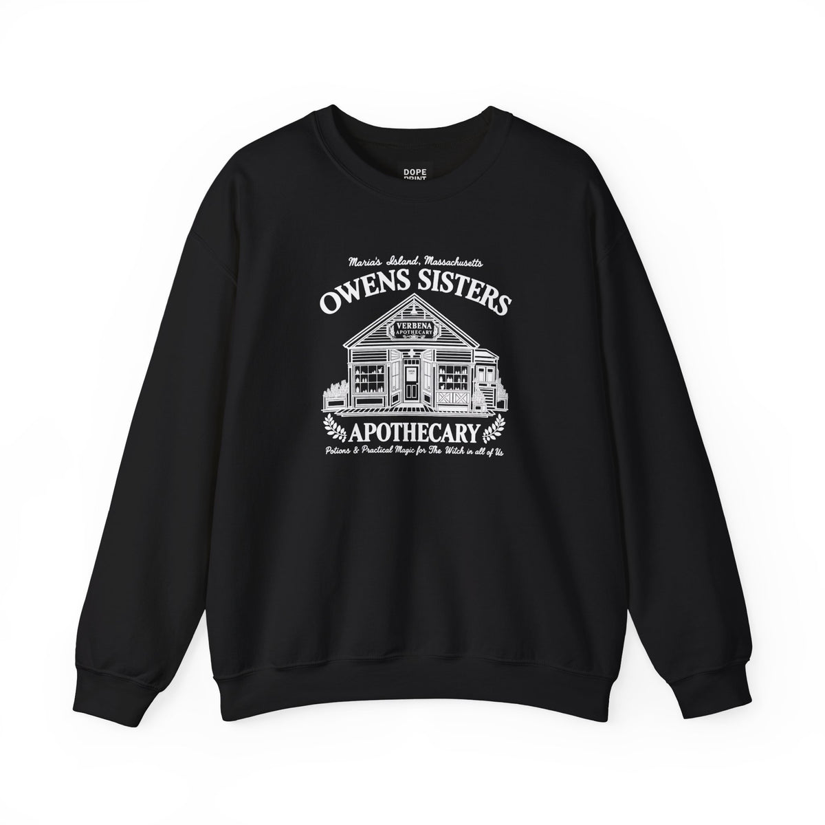Owens Sisters Apothecary Unisex Crewneck | Practical Magic Inspired Sweatshirt