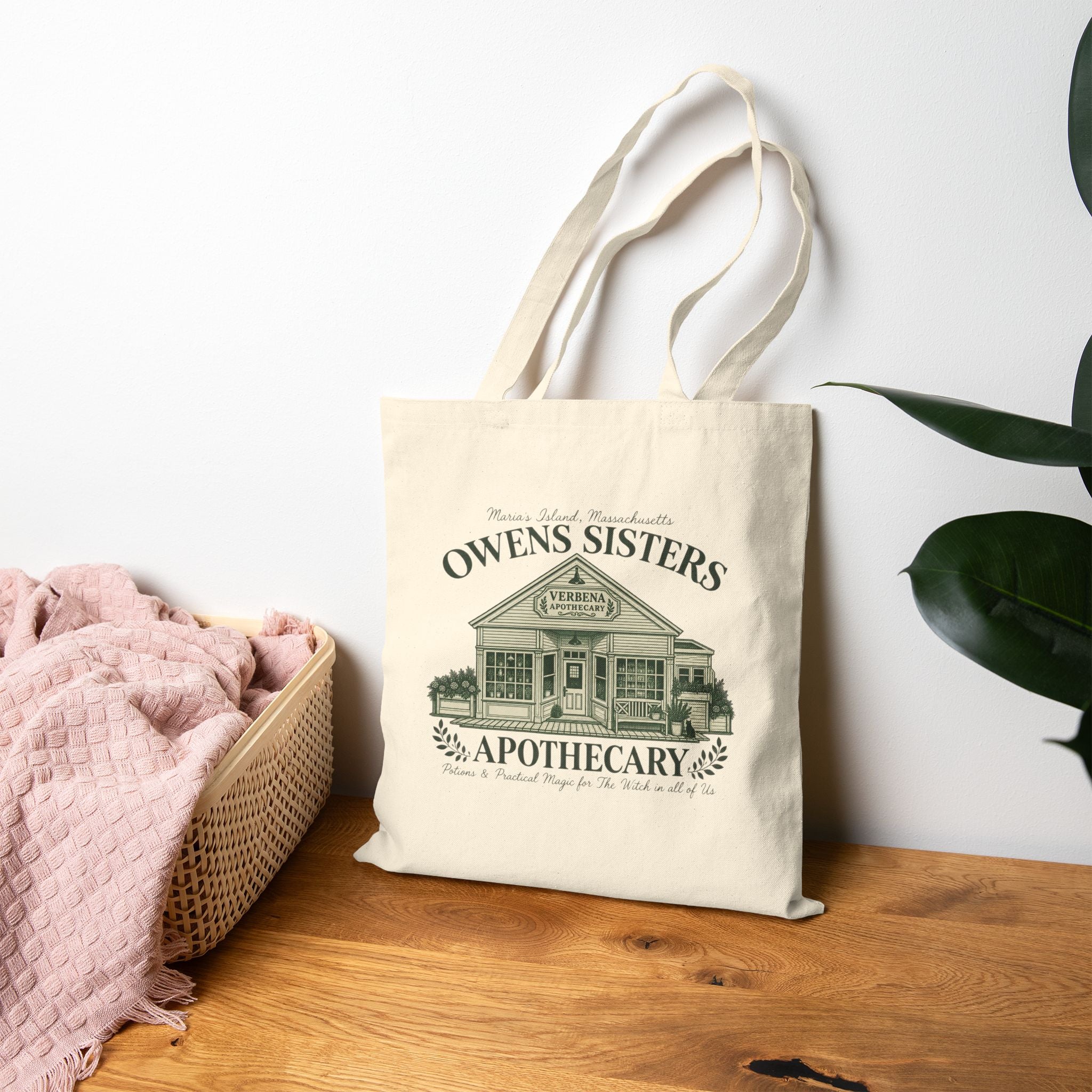 Owens Sisters Apothecary Tote Bag | Practical Magic Inspired