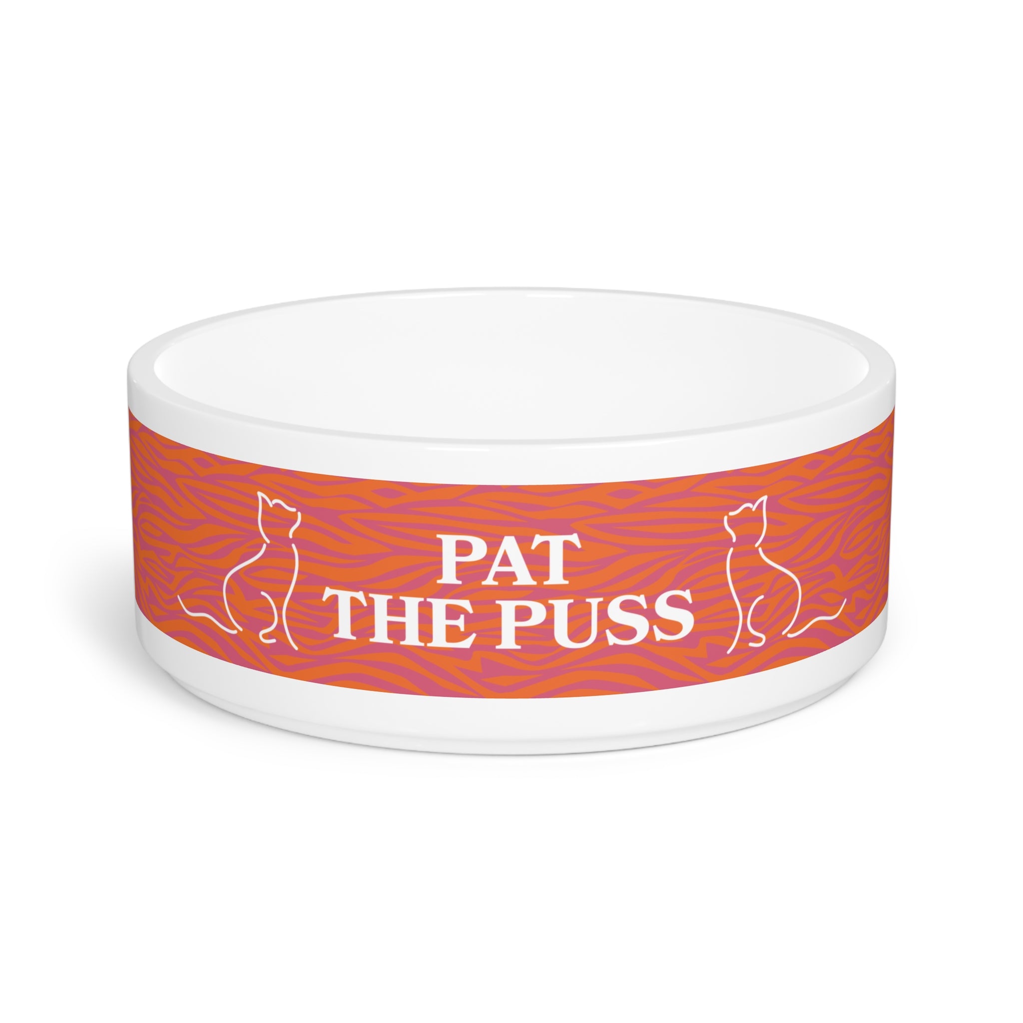 Palm Beach Pat The Puss Pet Food Bowl