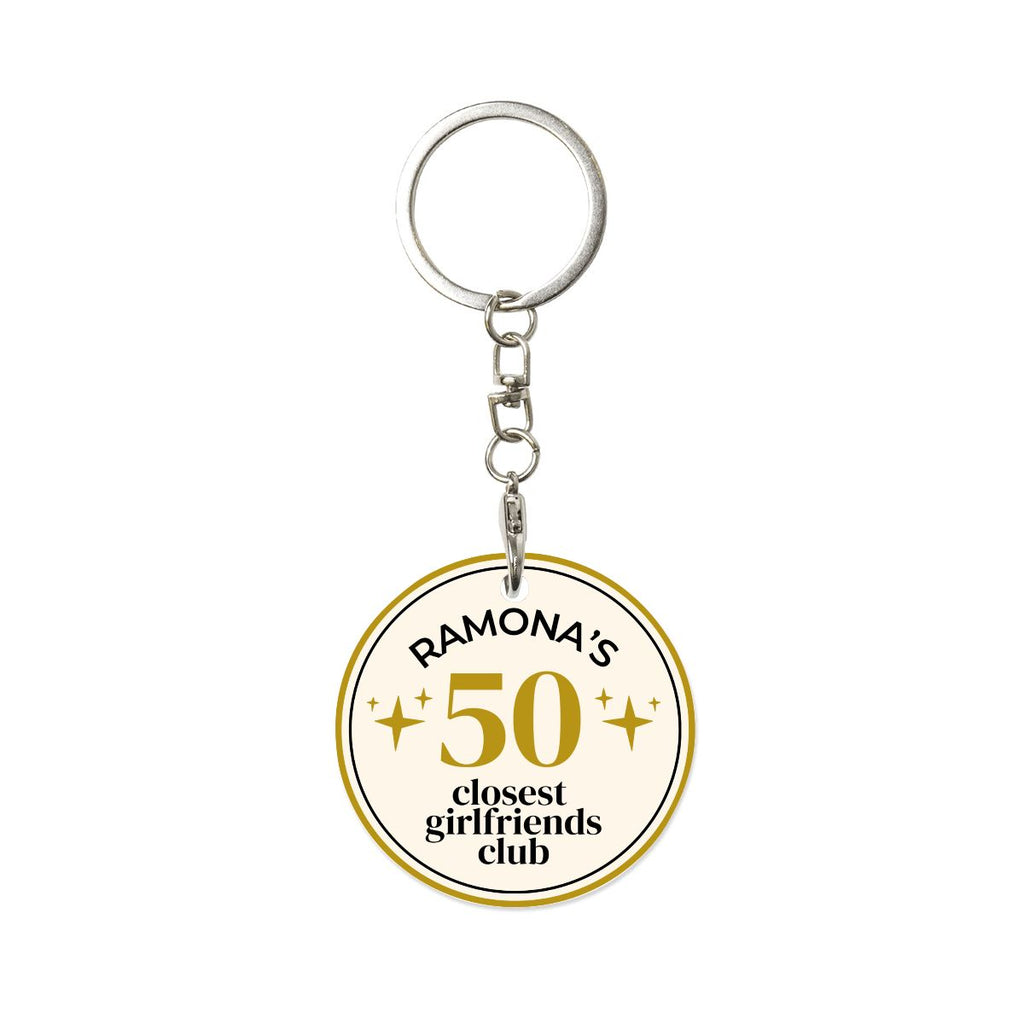 Ramona’s 50 Closest Girlfriends Club Keychain