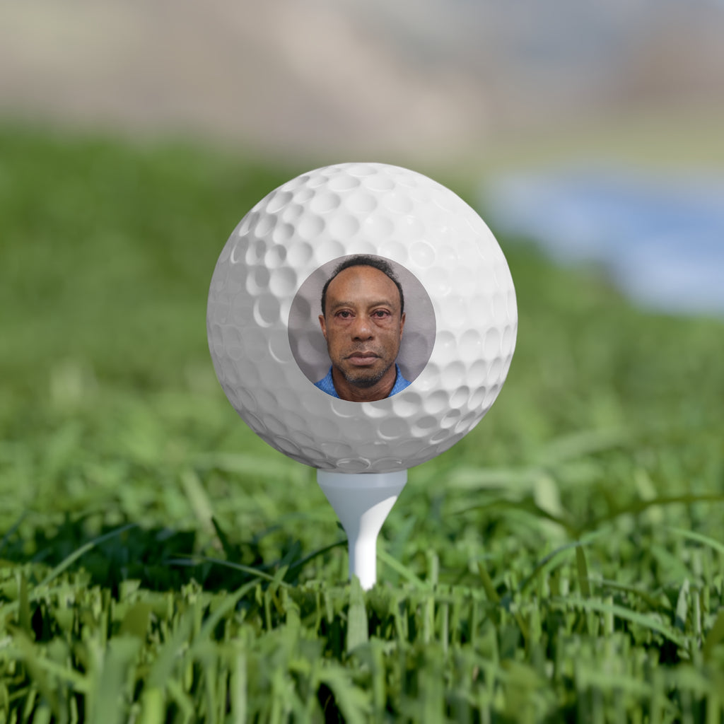 Tiger Mugshot Golf Balls Set of 6