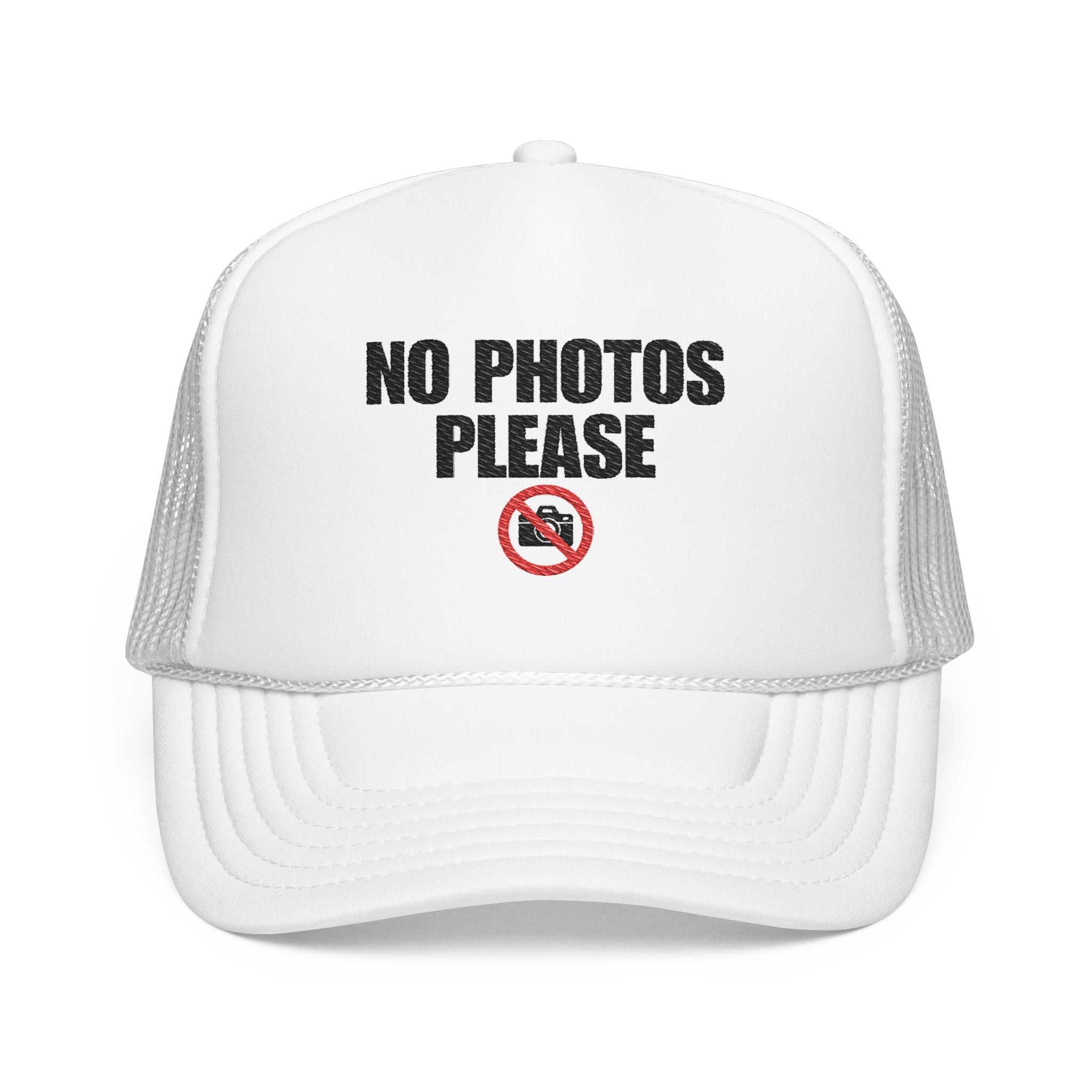 No Photos Please Snapback