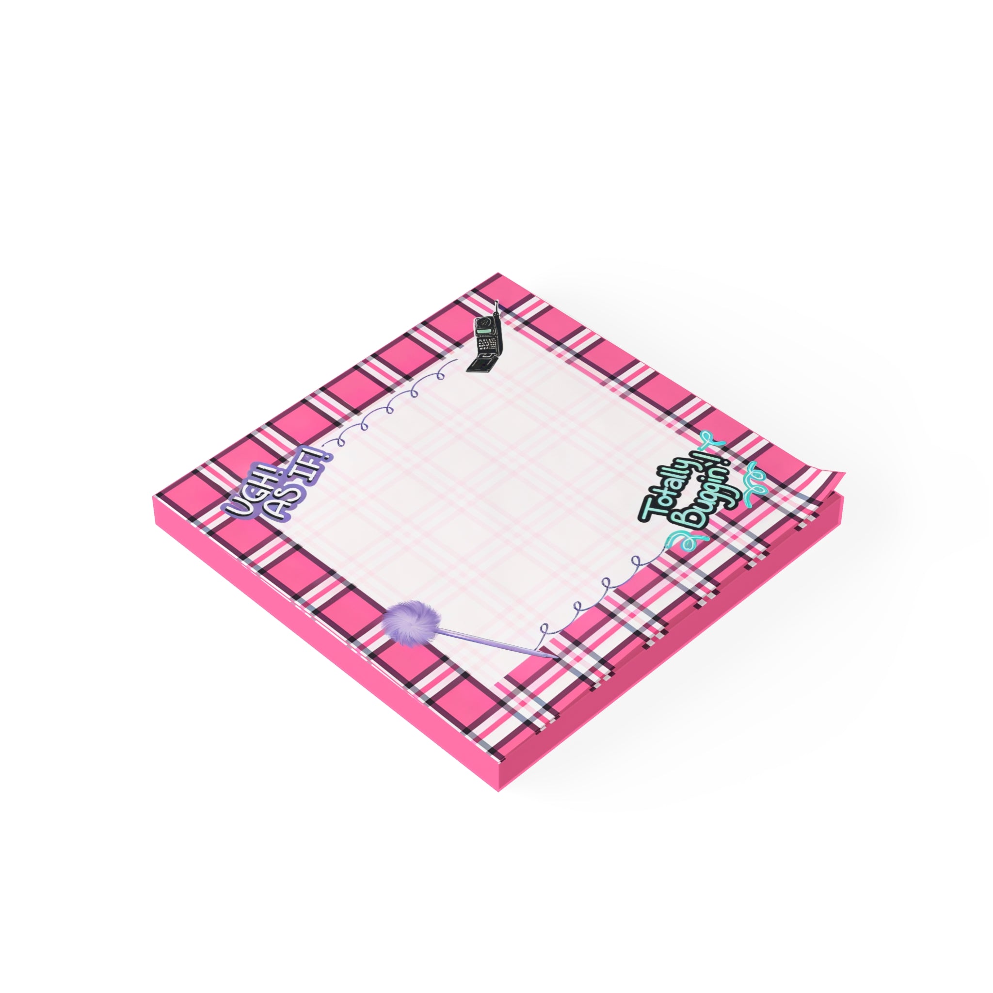 Clueless Retro Post-it® Notes in Pink
