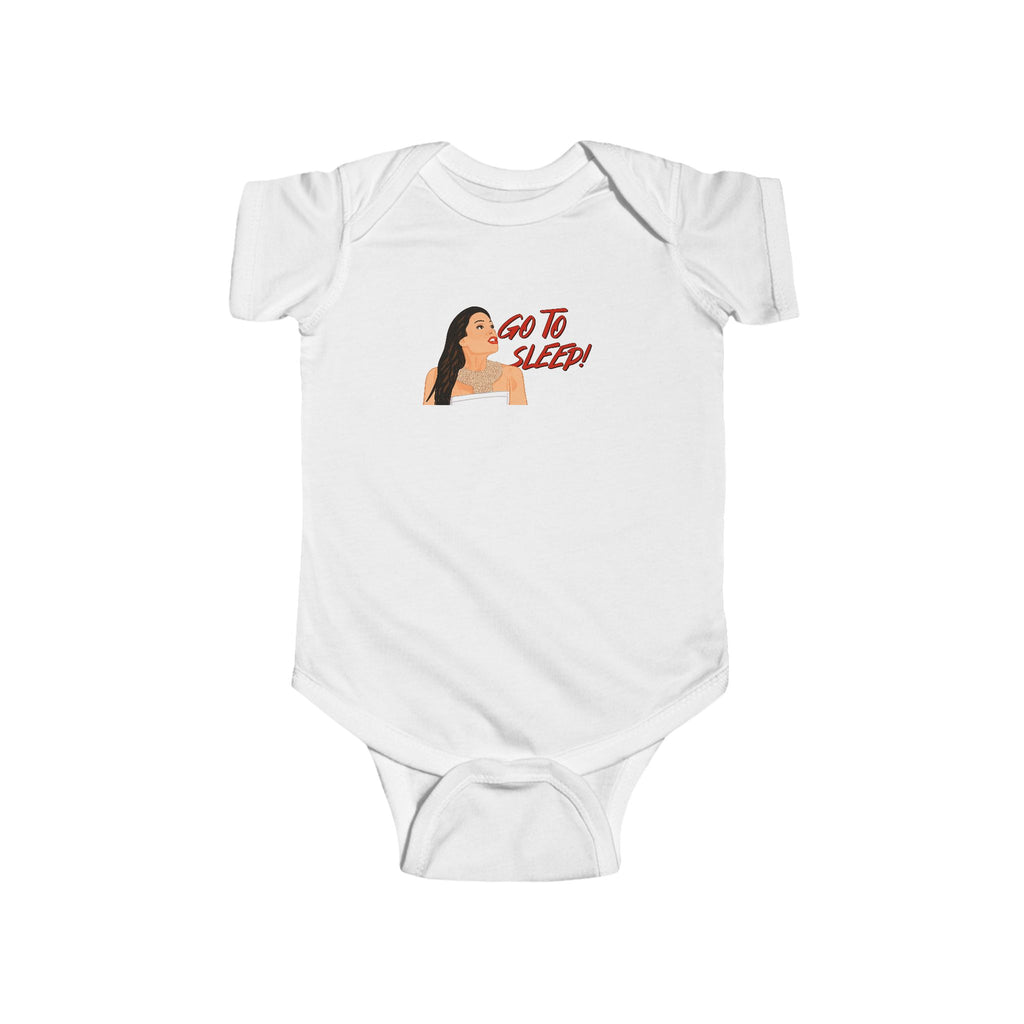 Bethenny "Go To Sleep" Baby Onsie