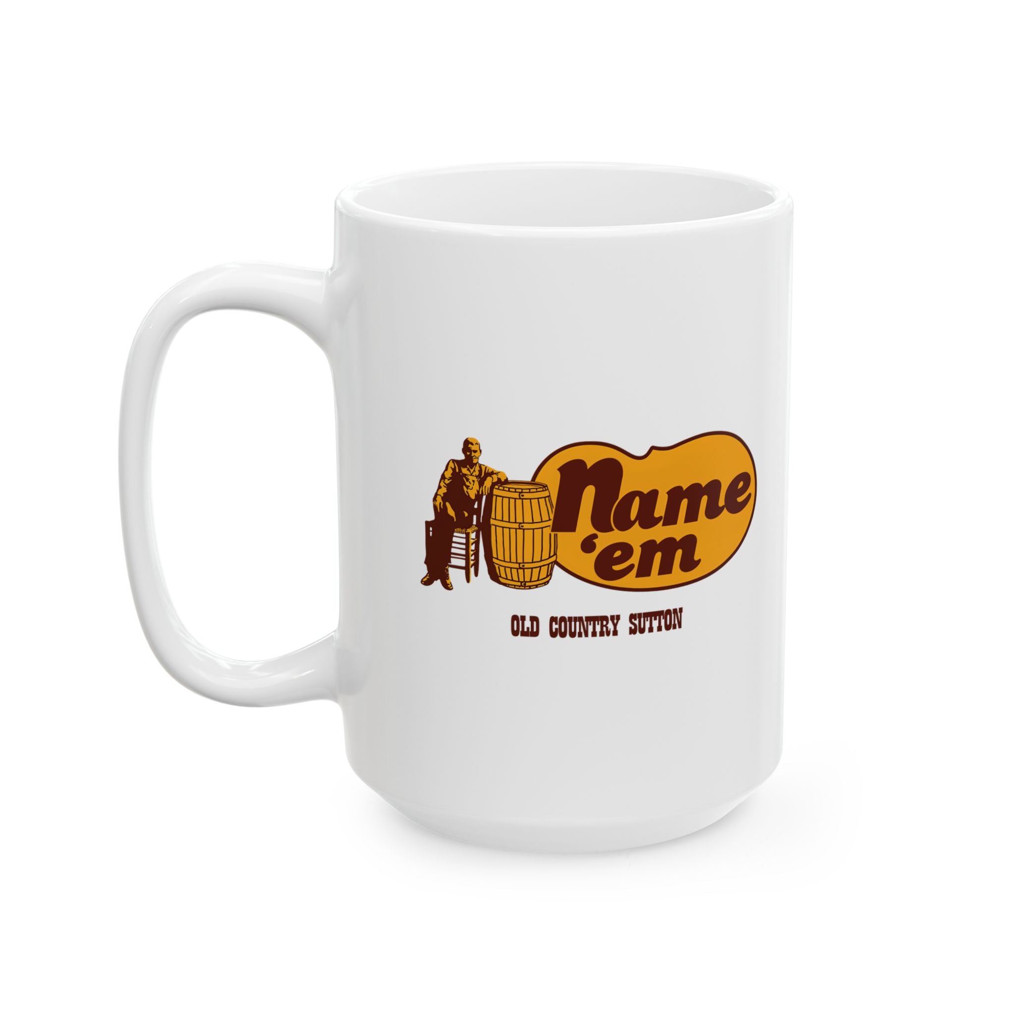 Name 'Em Sutton Ceramic Mug