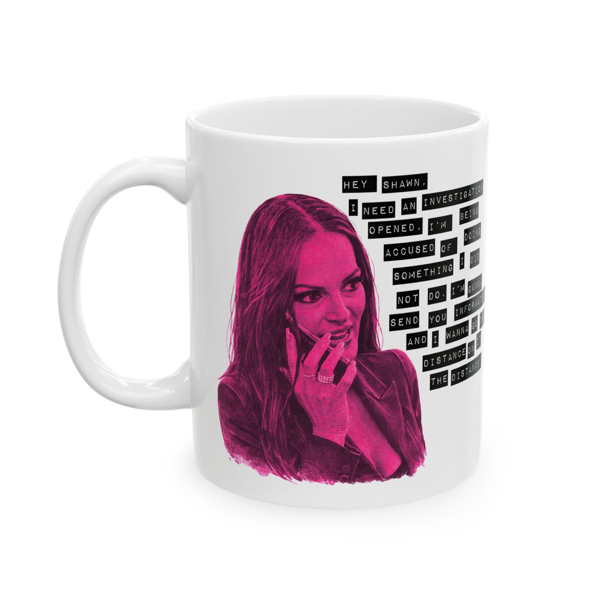 Go the Distance Newspaper Mug