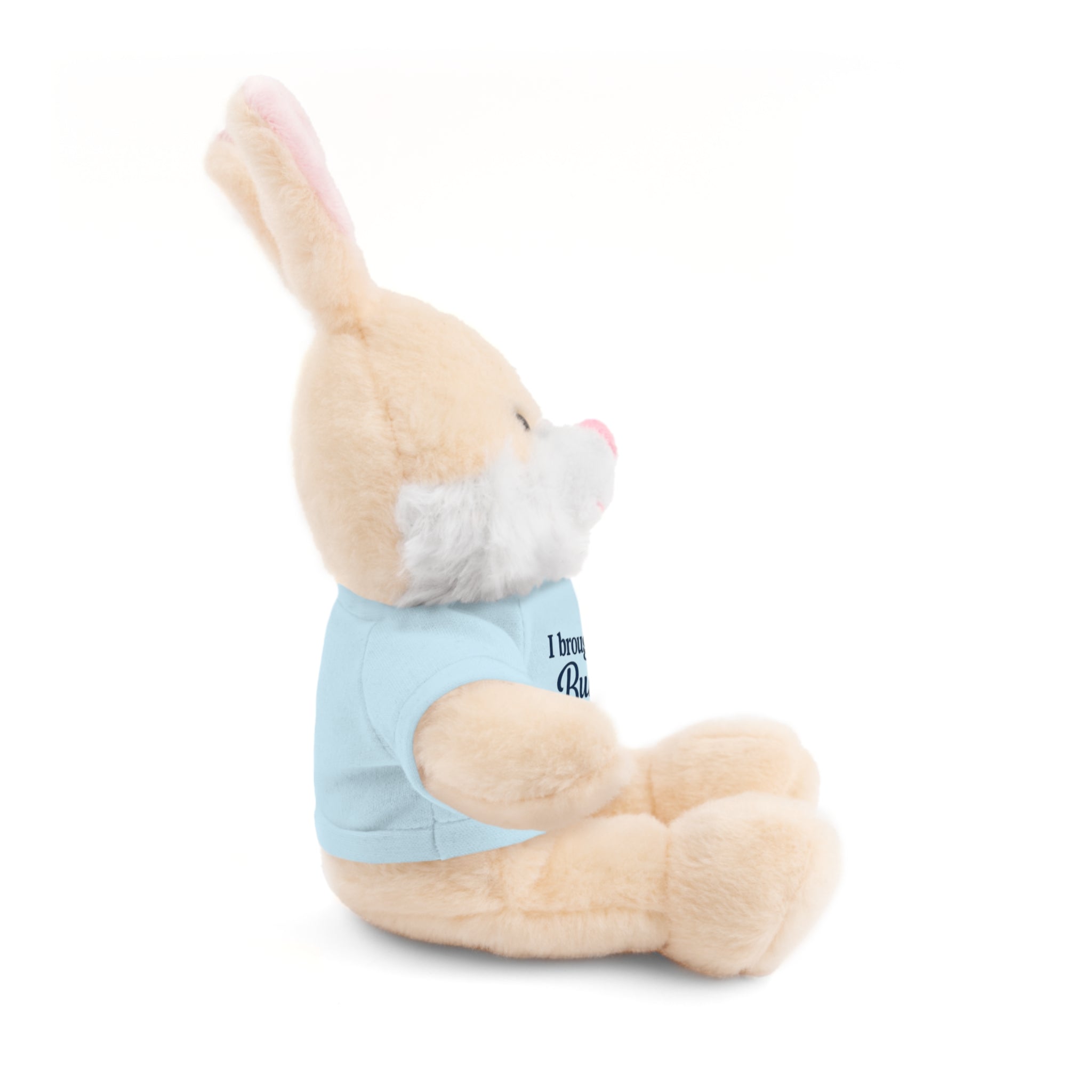 "I Brought The Bunny" Stuffed Animal
