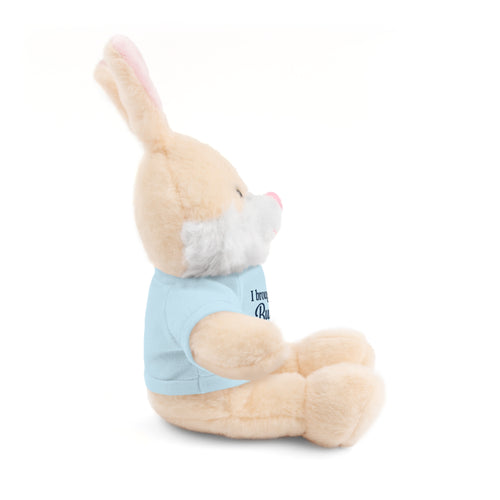 "I Brought The Bunny" Stuffed Animal