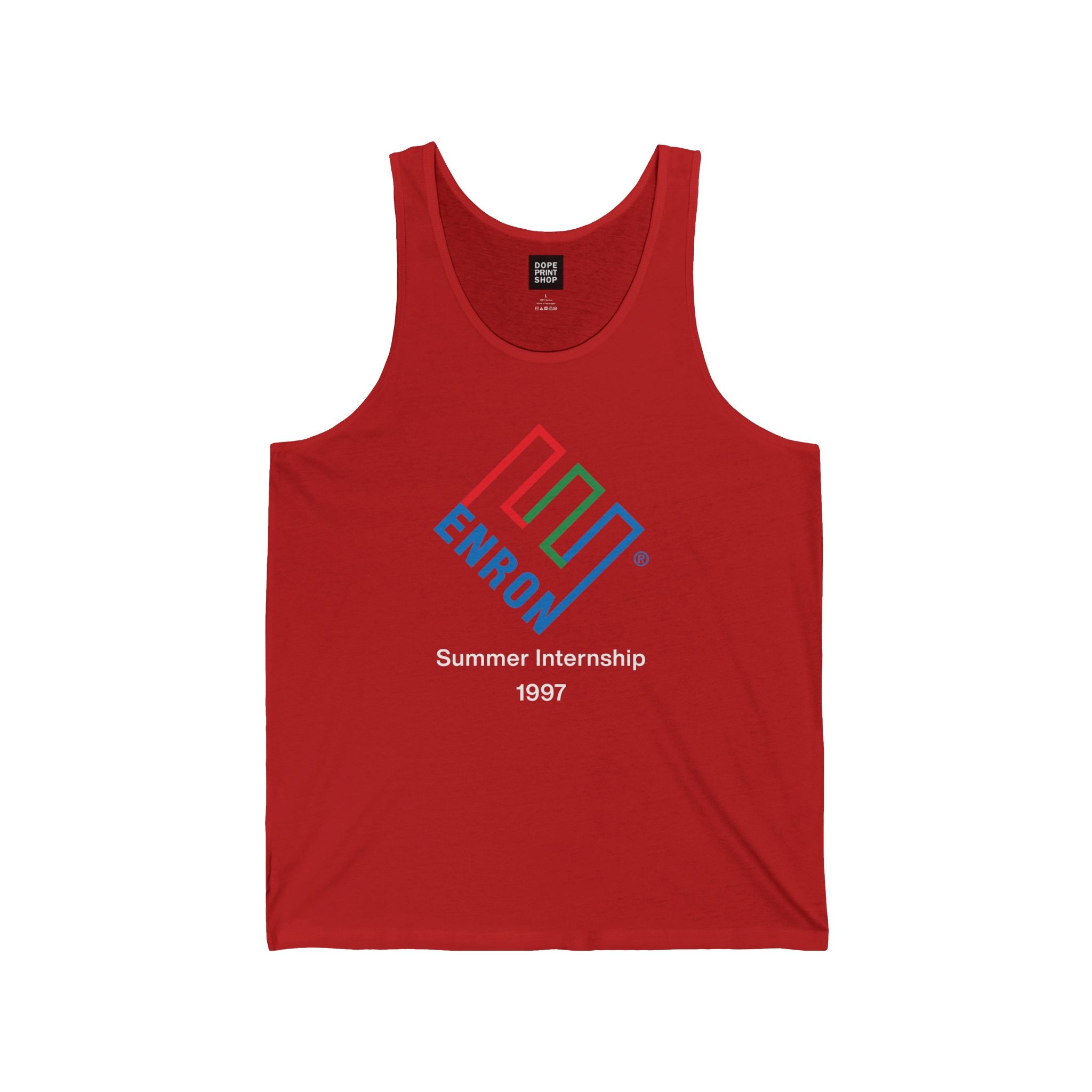 ENRON Summer Internship 1997 Tank Unisex