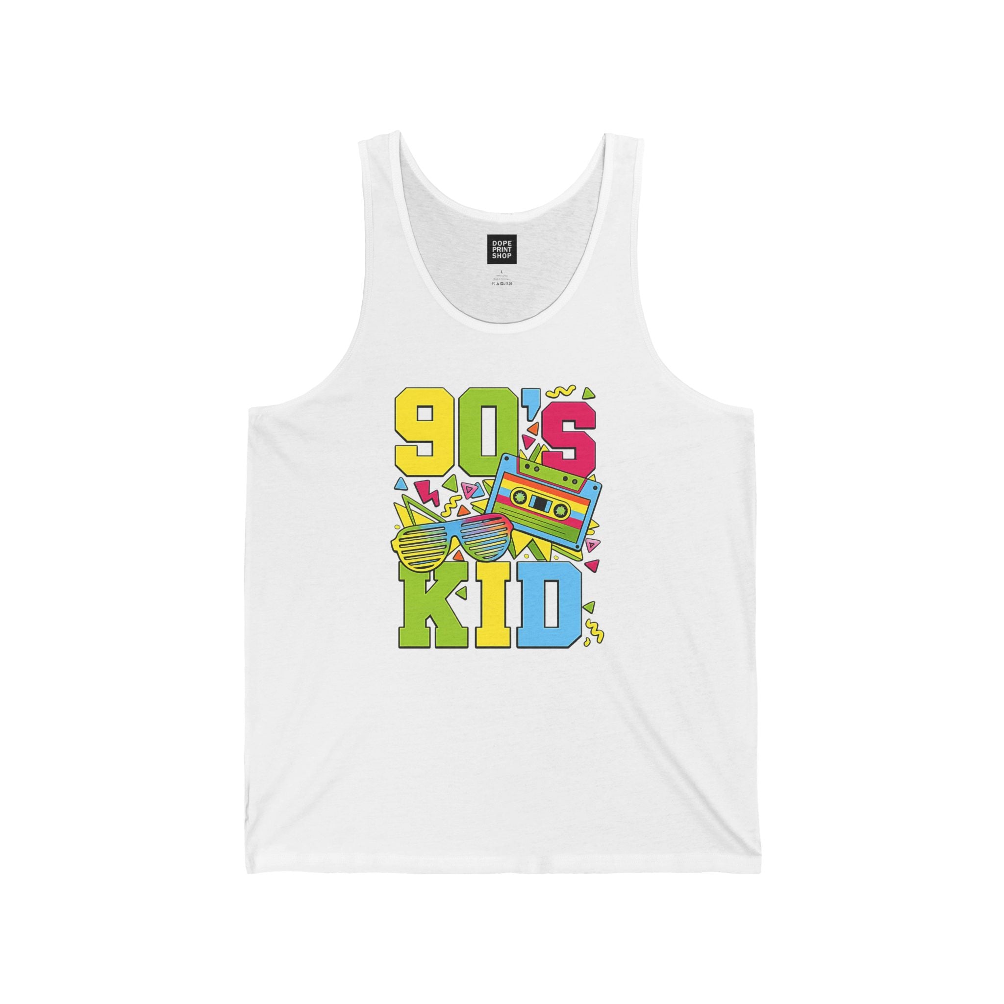 90's Kid Unisex Tank Top