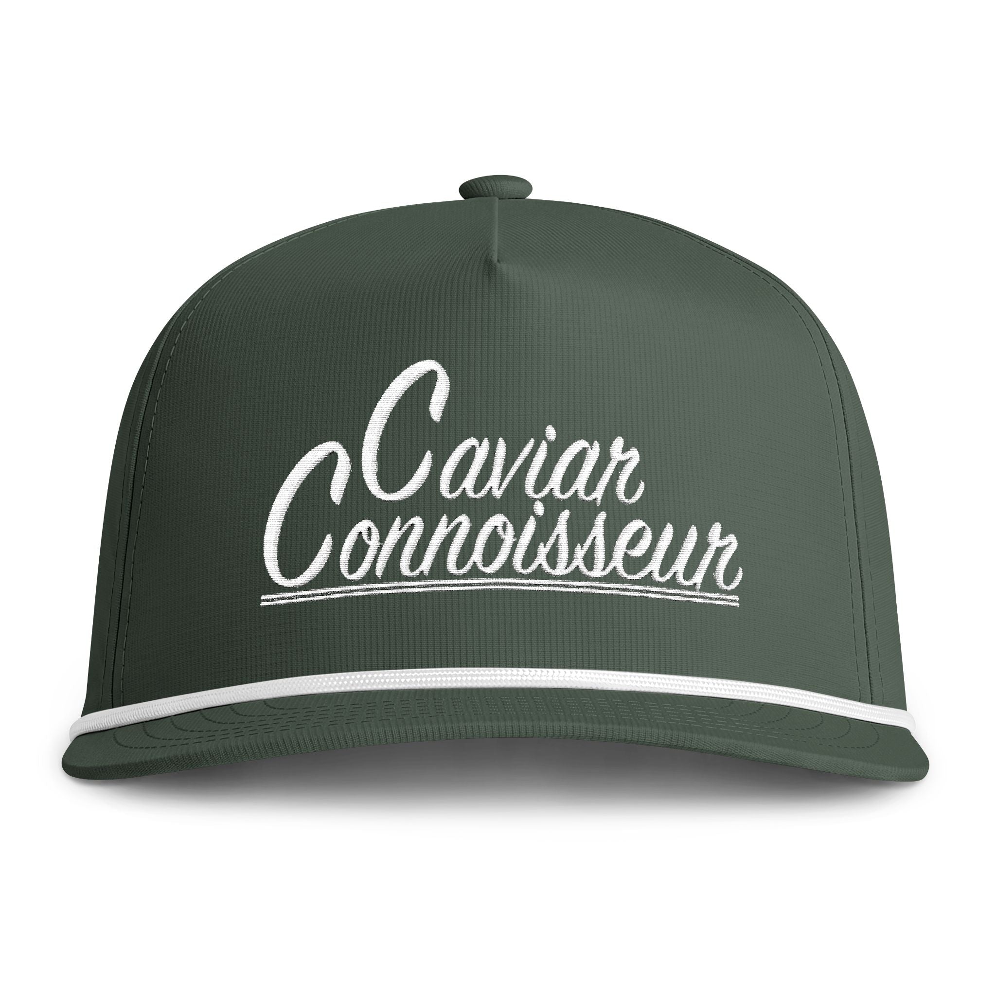 Caviar Connoisseur Rope Snapback Hat