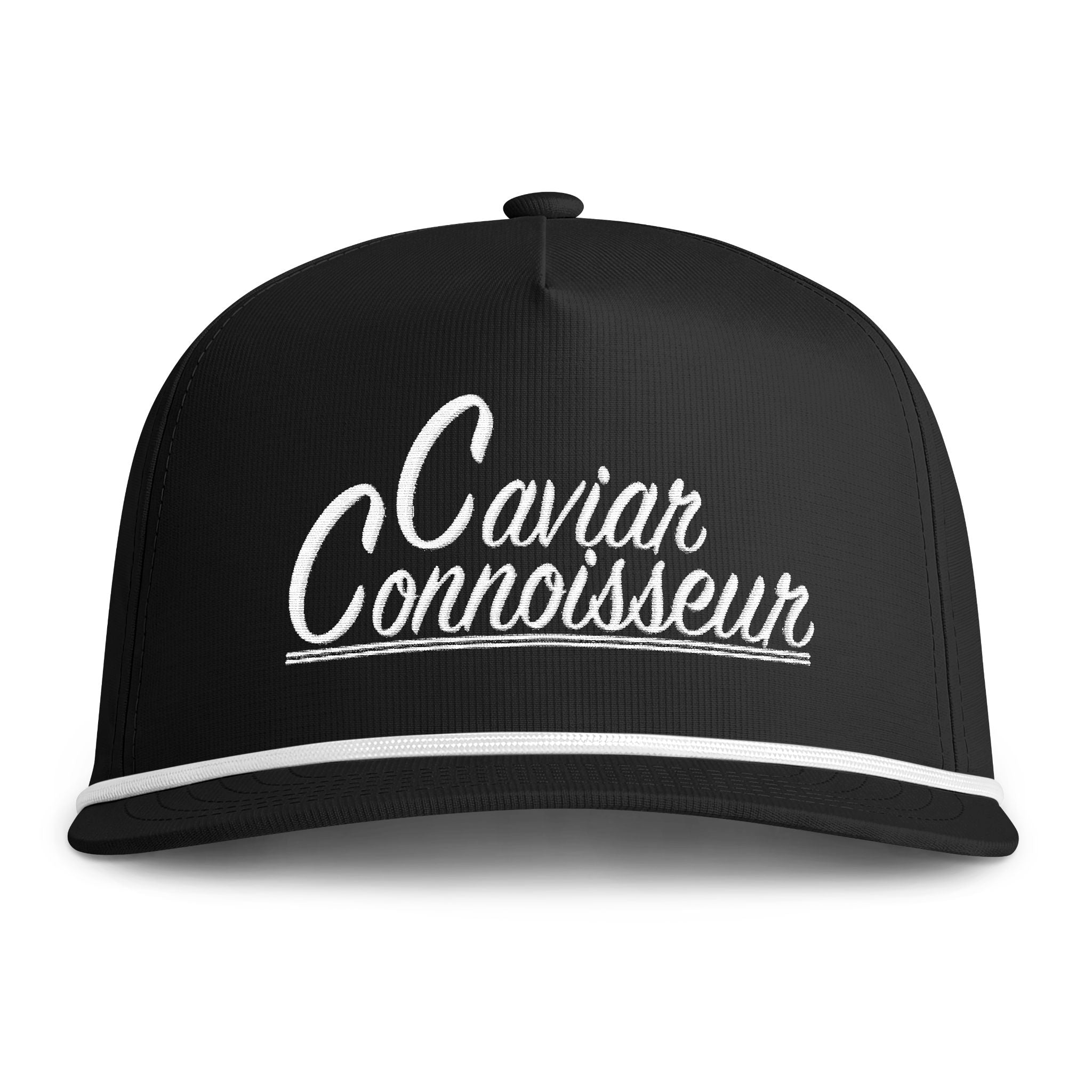 Caviar Connoisseur Rope Snapback Hat