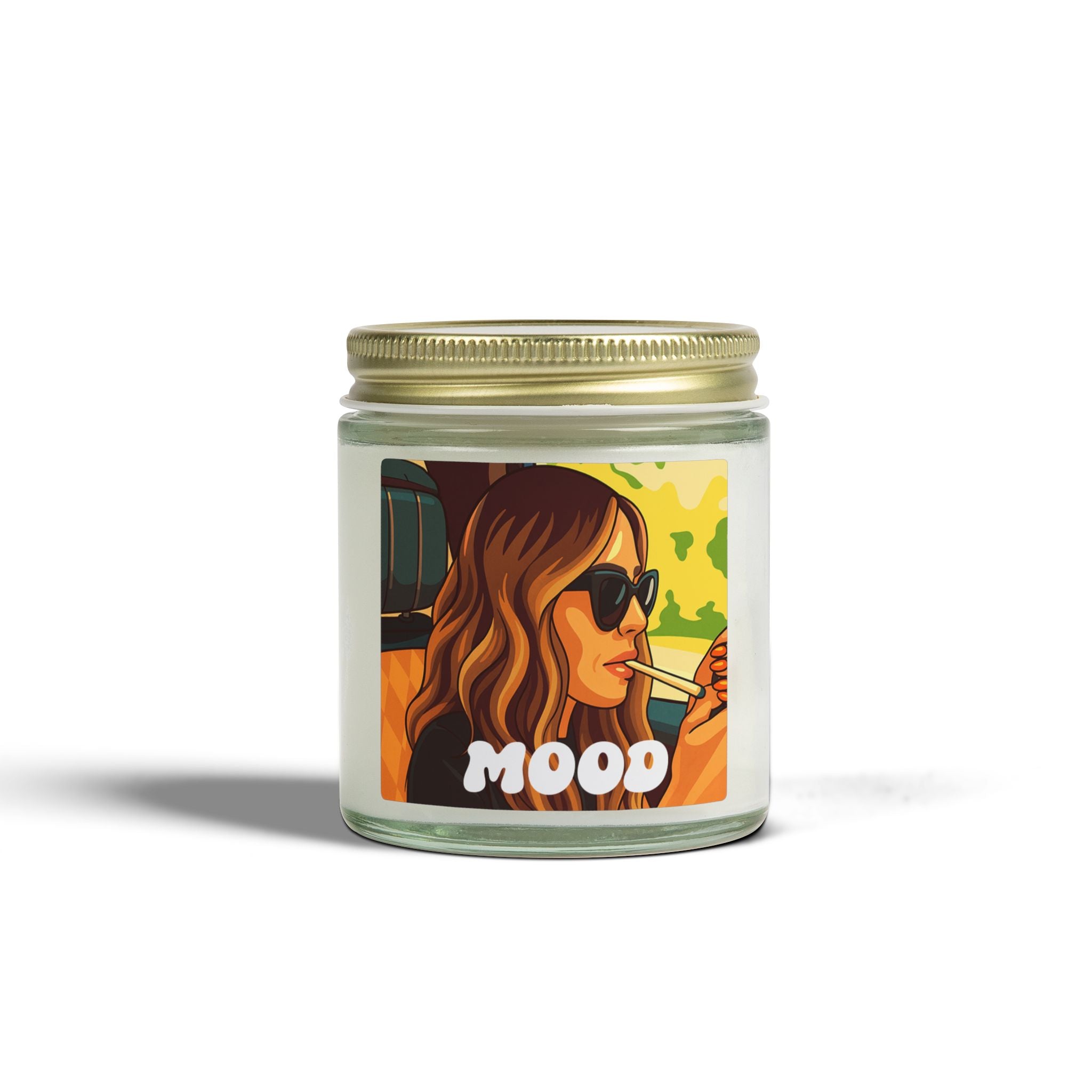 Dorit Smoking in the Car Candle