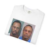 Tiger Two Time Golf Mugshot Shirt