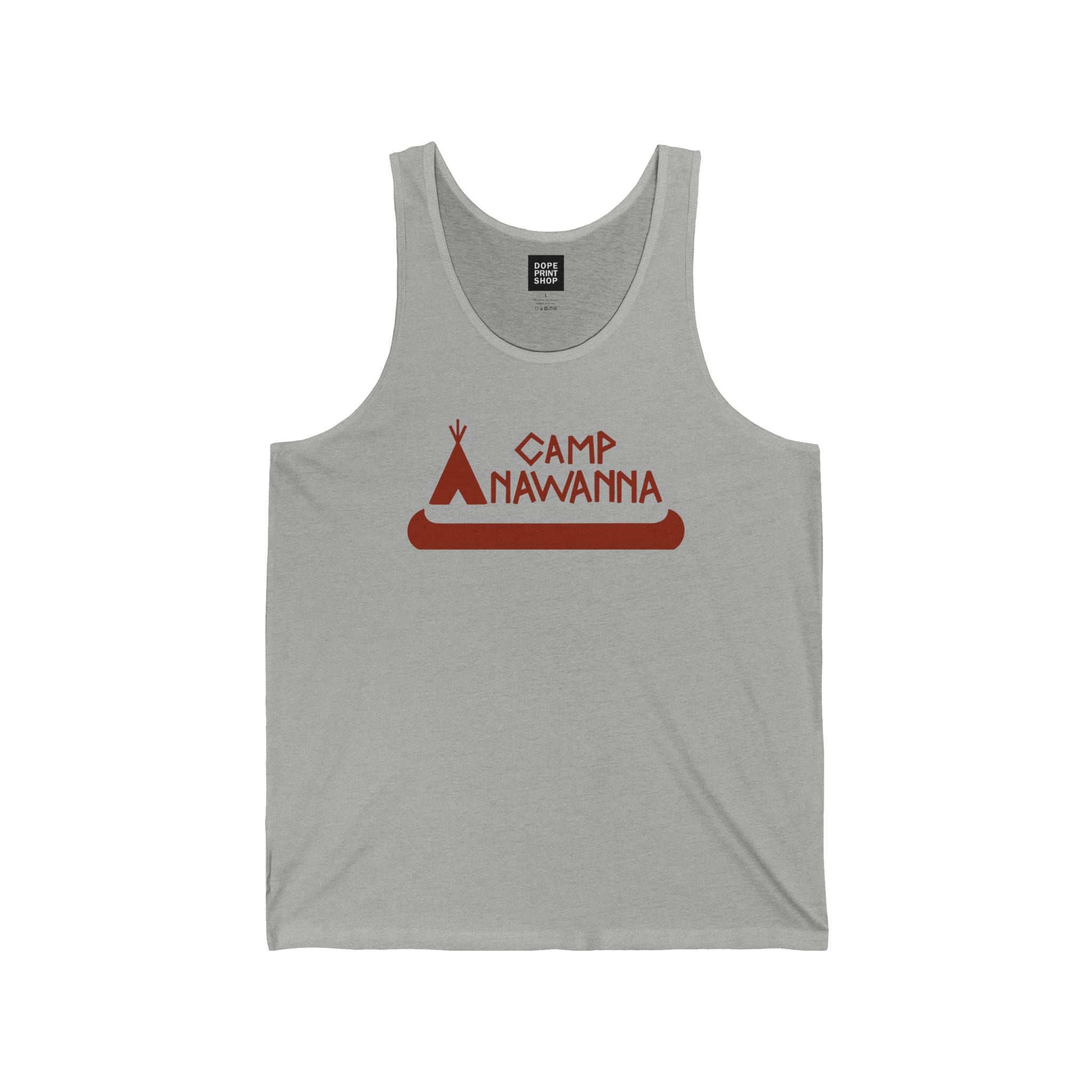Camp Anawanna Unisex Canoe Tank Top