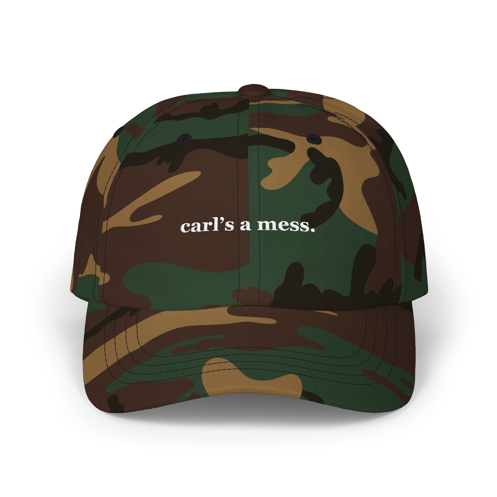 Carl's a Mess Embroidered Hat