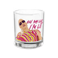 Erika Oh God I'm Lit Rocks Glass