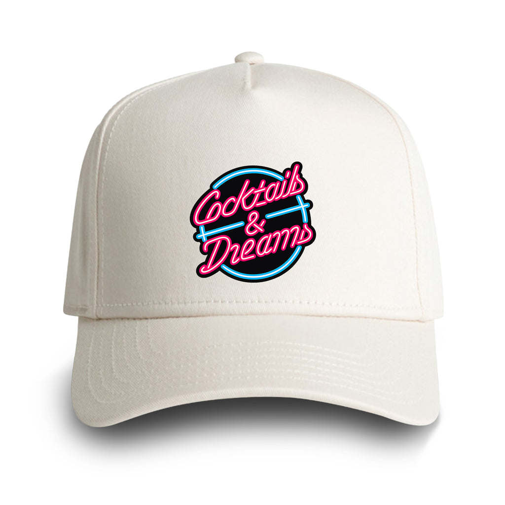 Cocktails & Dreams Embroidered Hat
