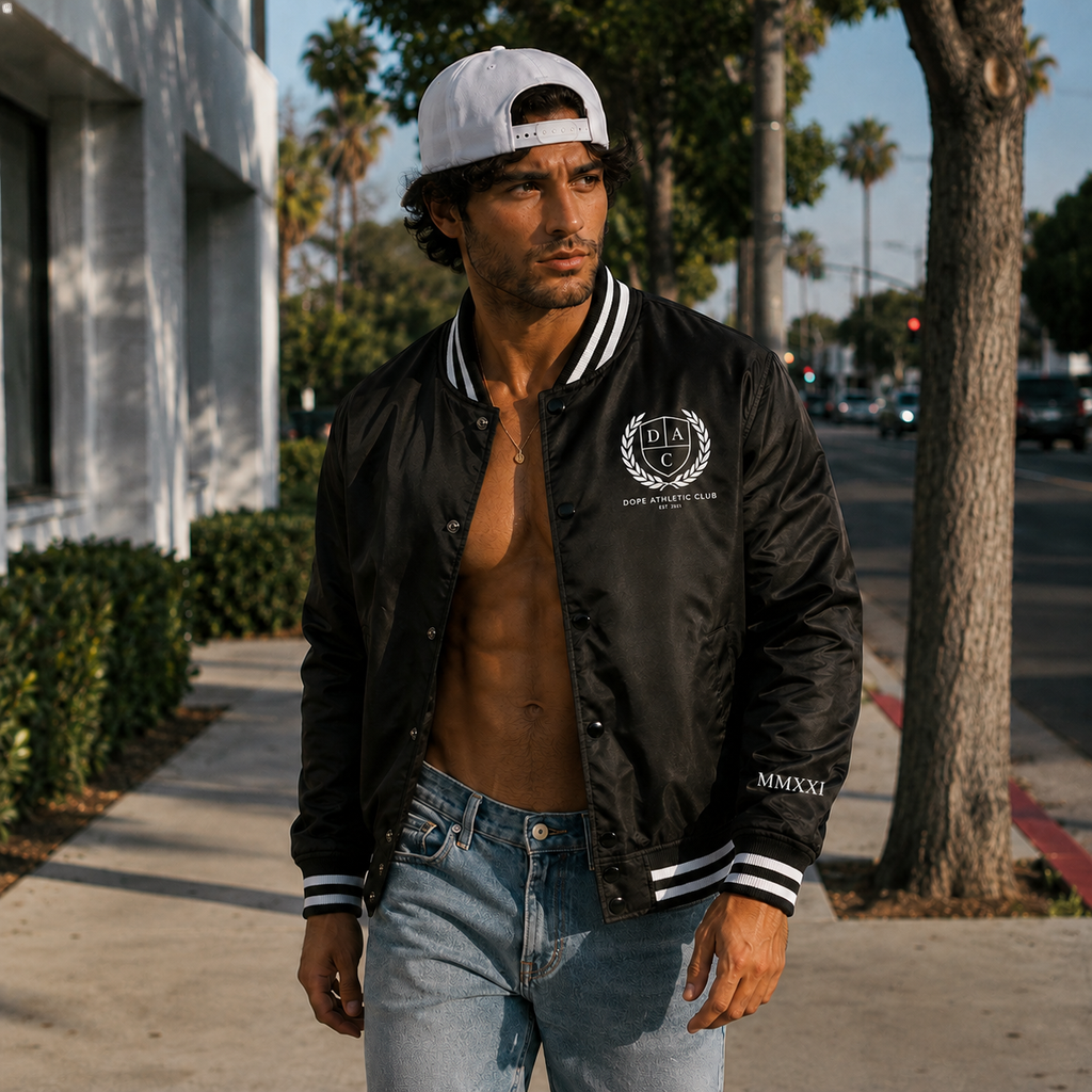 Dope Athletic Club Varsity Bomber Unisex Jacket