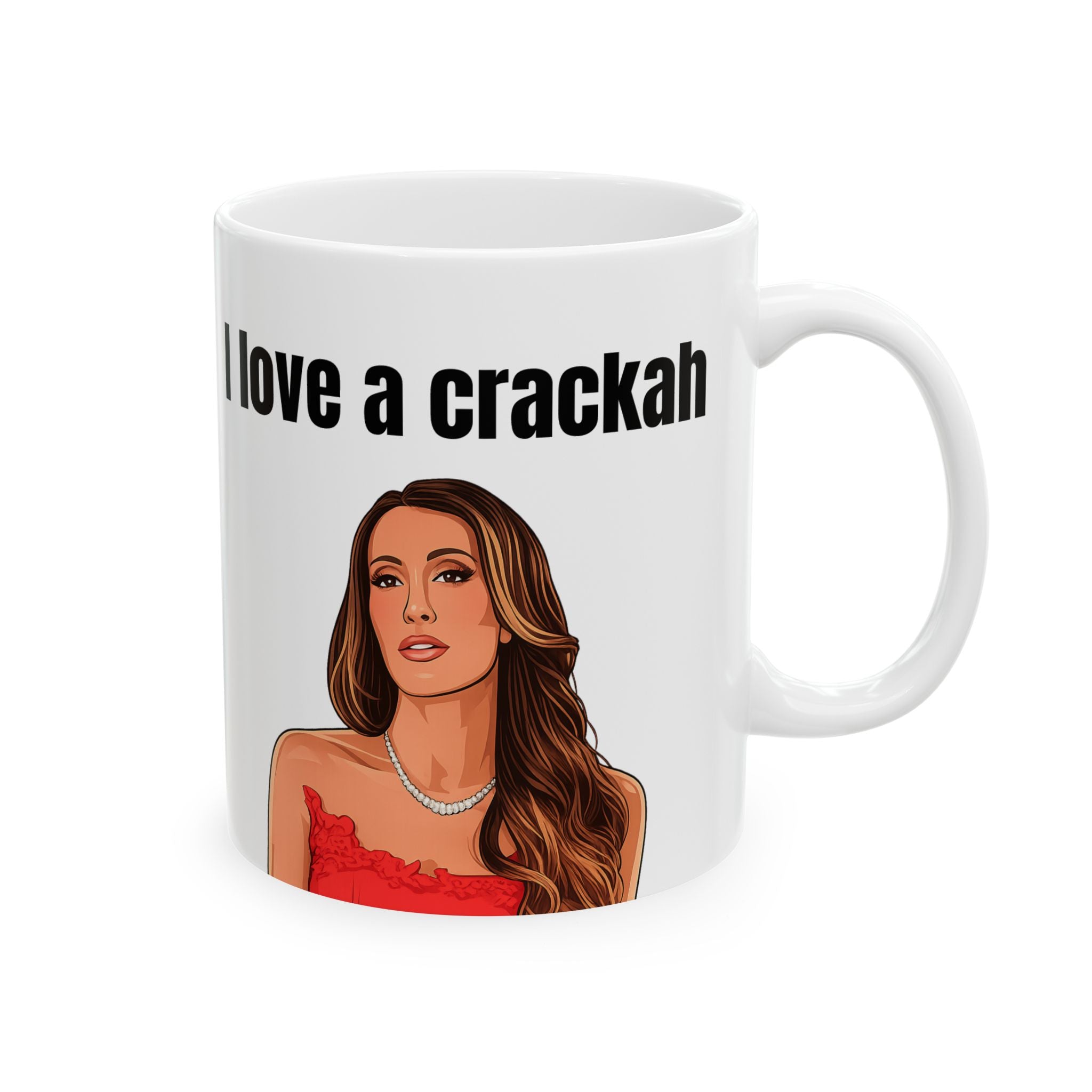 I Love a Crackah Alicia Mug