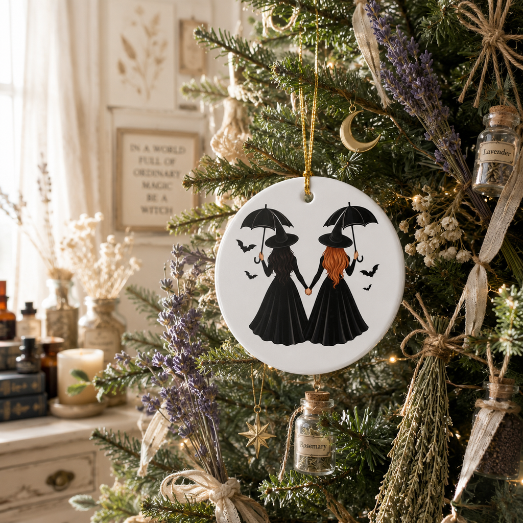 Owen Sisters Practical Magic Ceramic Ornamen