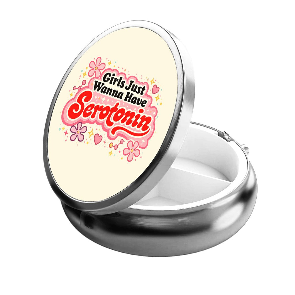 Girls Just Wanna Have Serotonin Pill Case