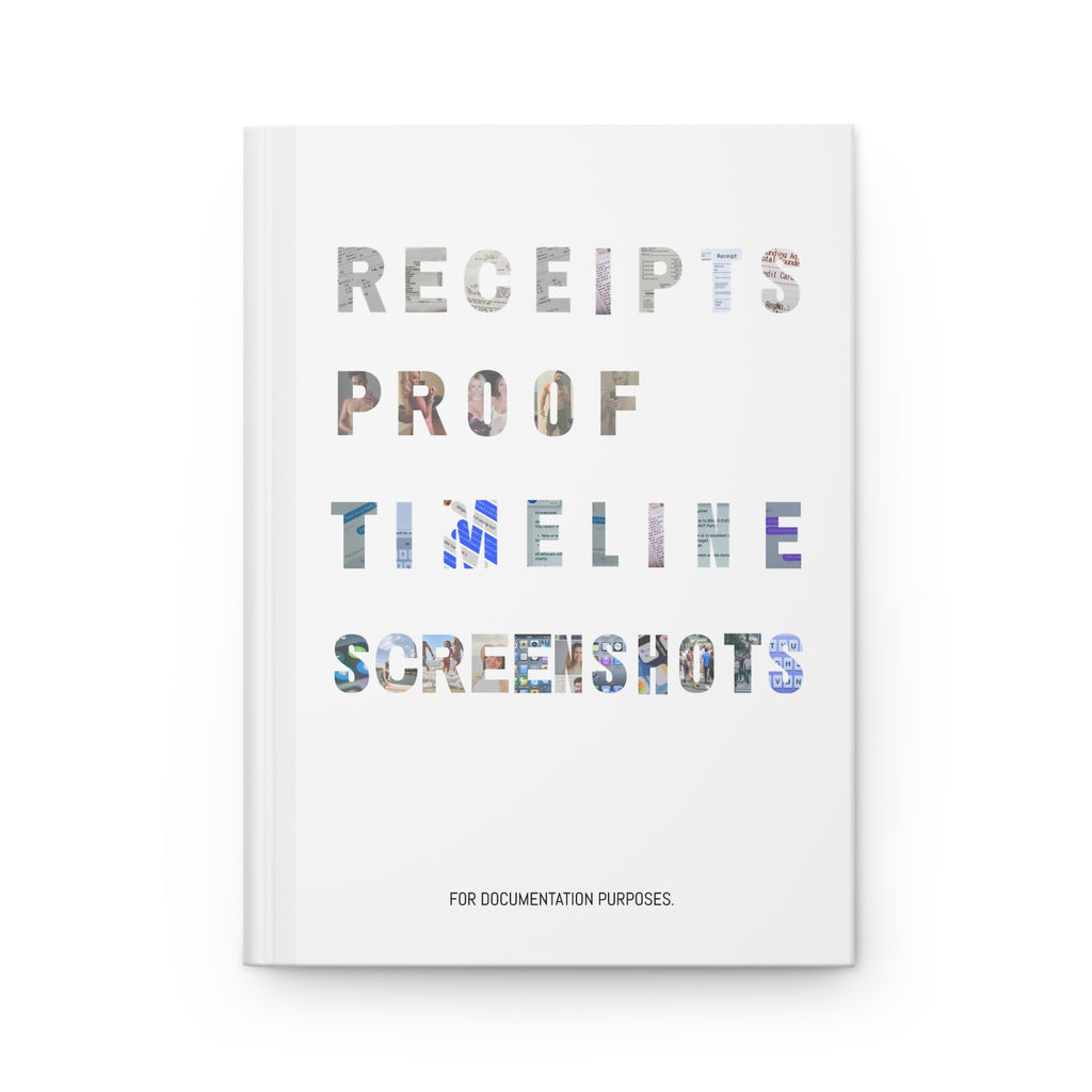 Receipts Proof Timeline Screenshots Journal