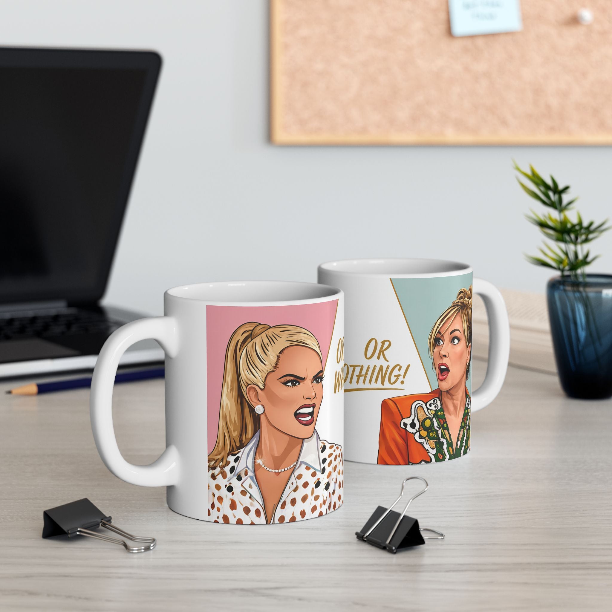 Erika & Sutton “Or What? Or Nothing!” RHOBH Mug