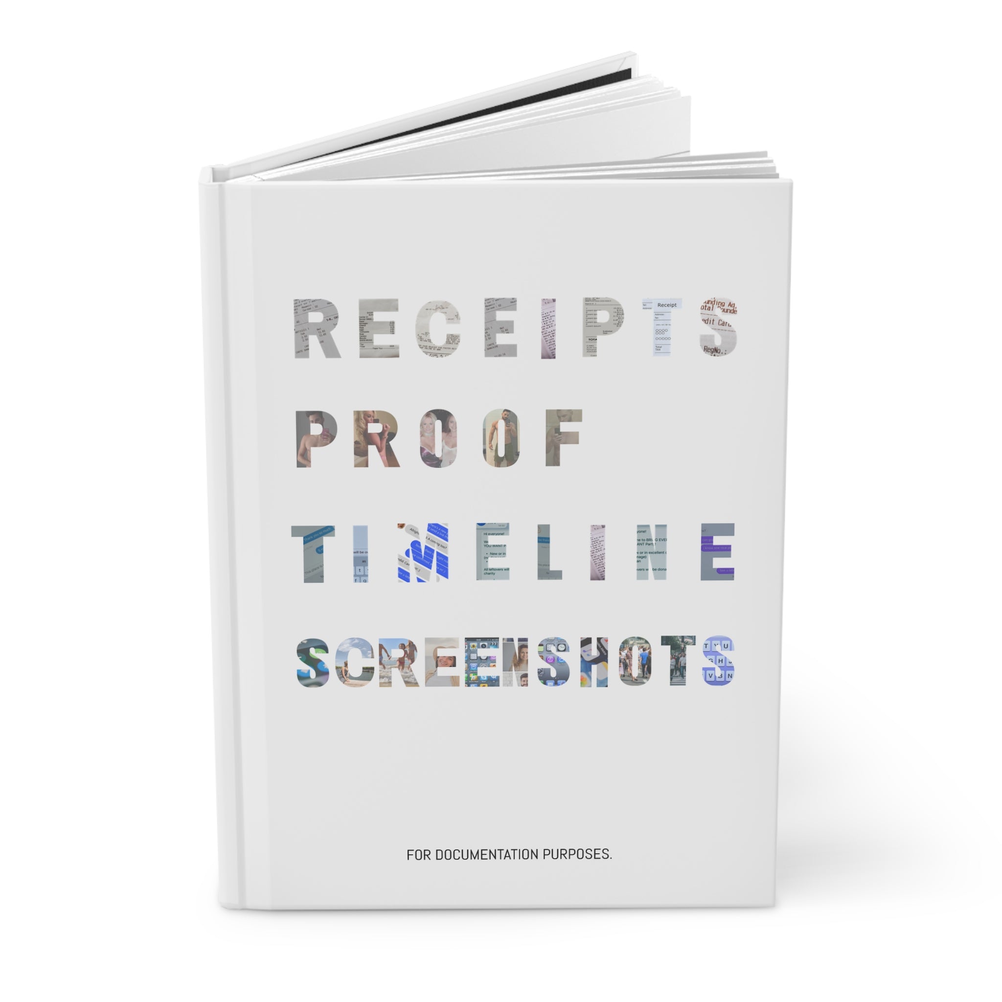 Receipts Proof Timeline Screenshots Journal
