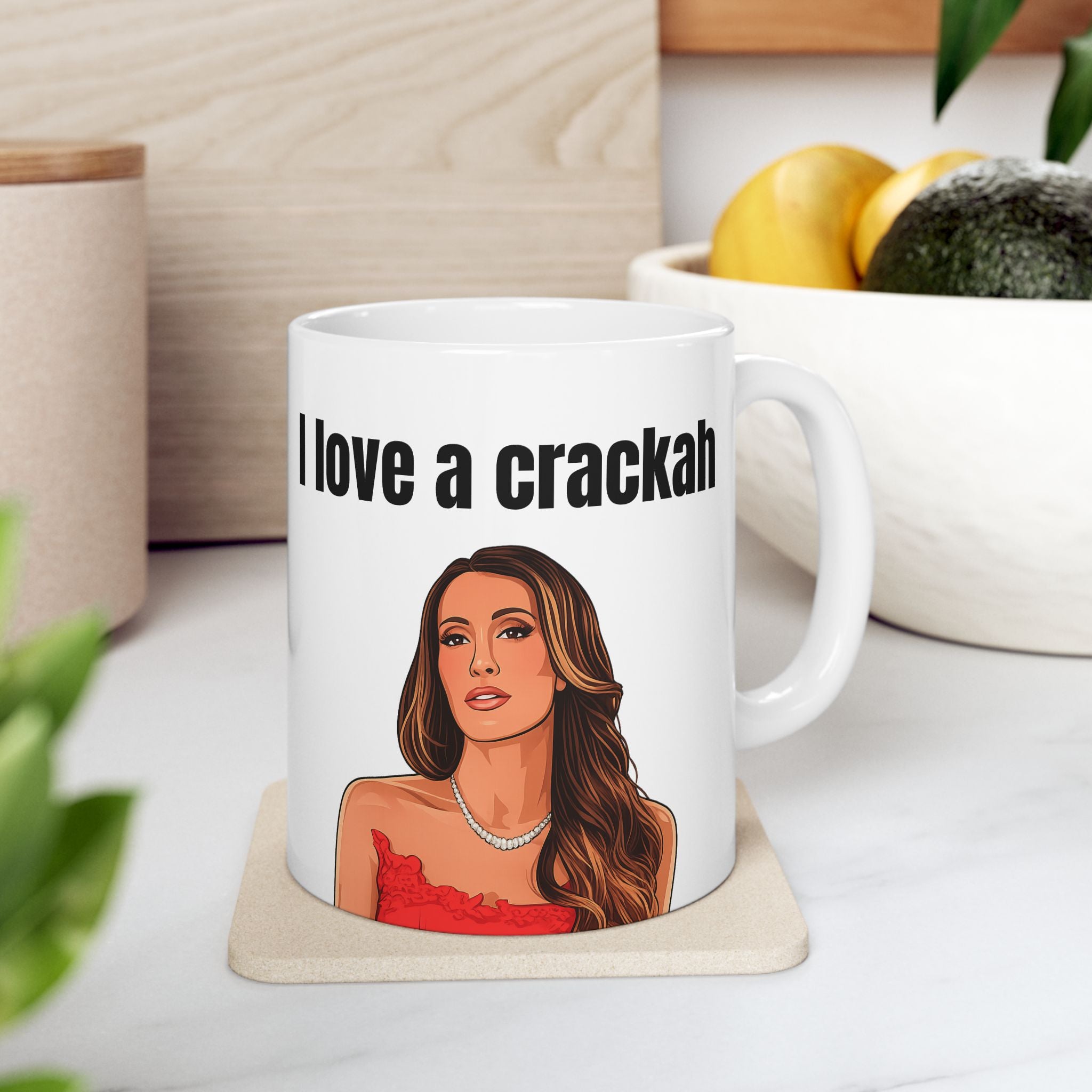 I Love a Crackah Alicia Mug