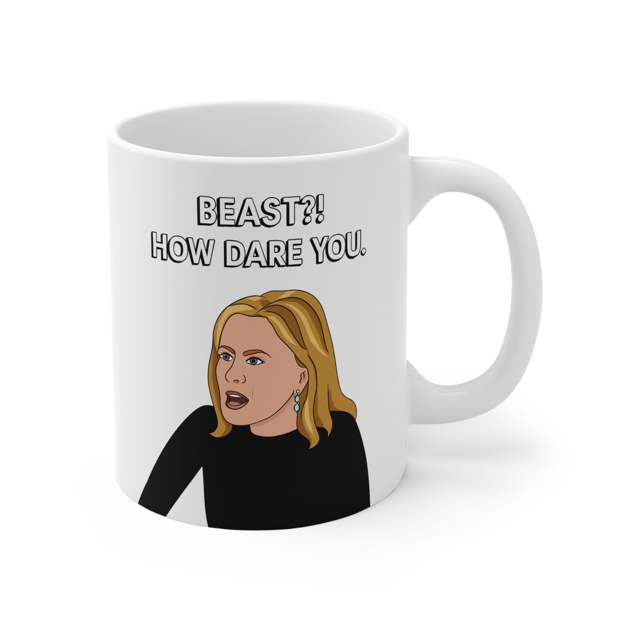 Beast?! How Dare You Mug