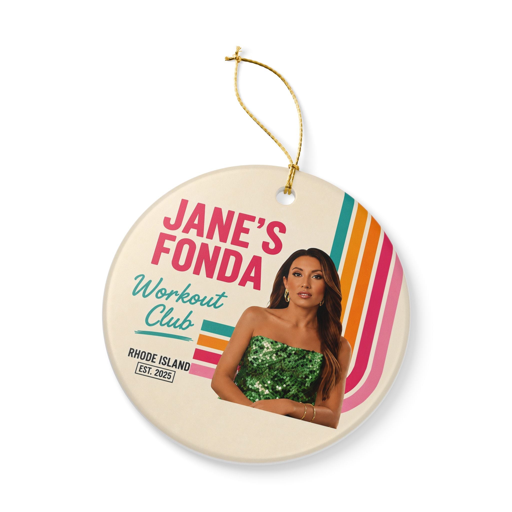 Jane’s Fonda Alicia Ornament