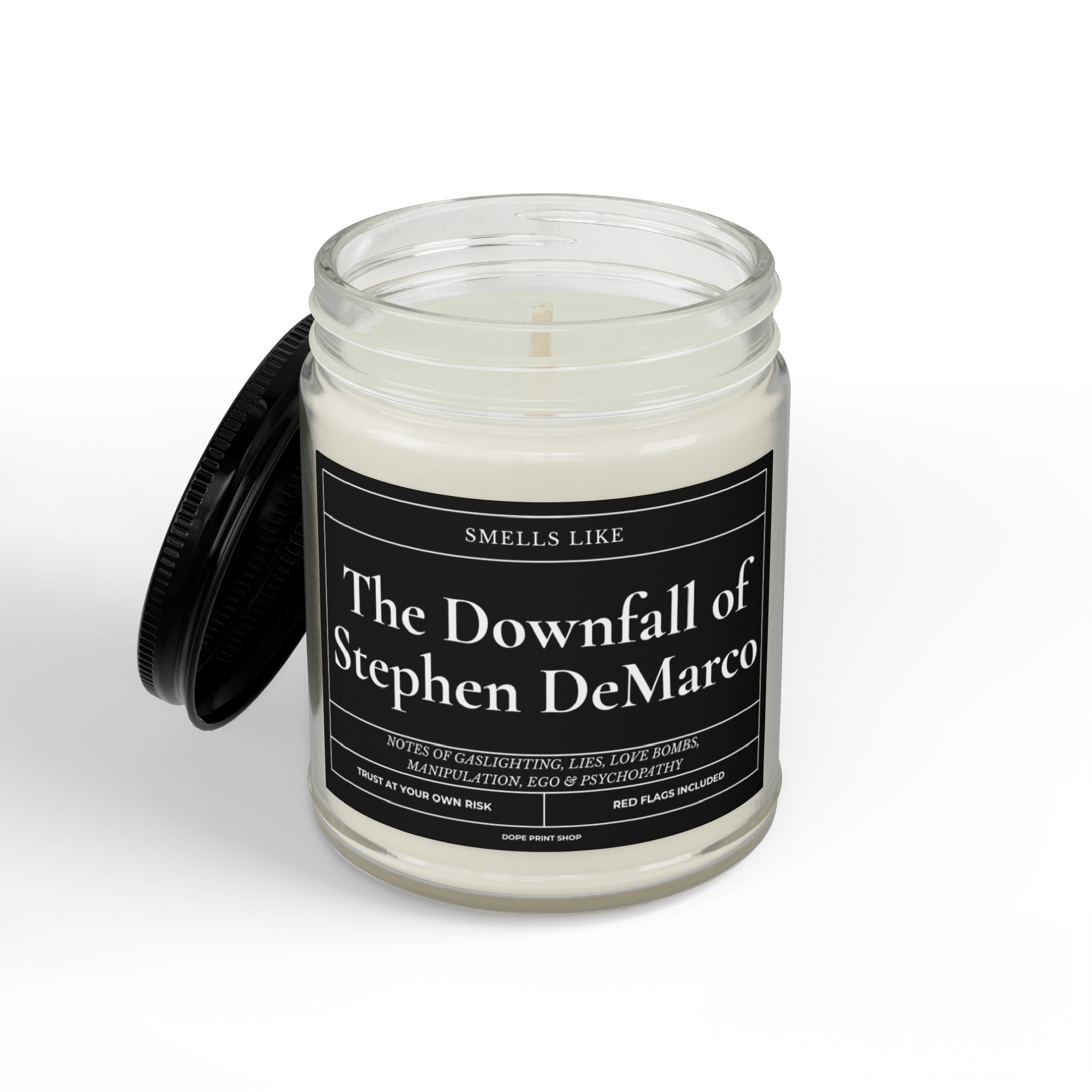 The Downfall of Stephen DeMarco 9oz Soy Candle