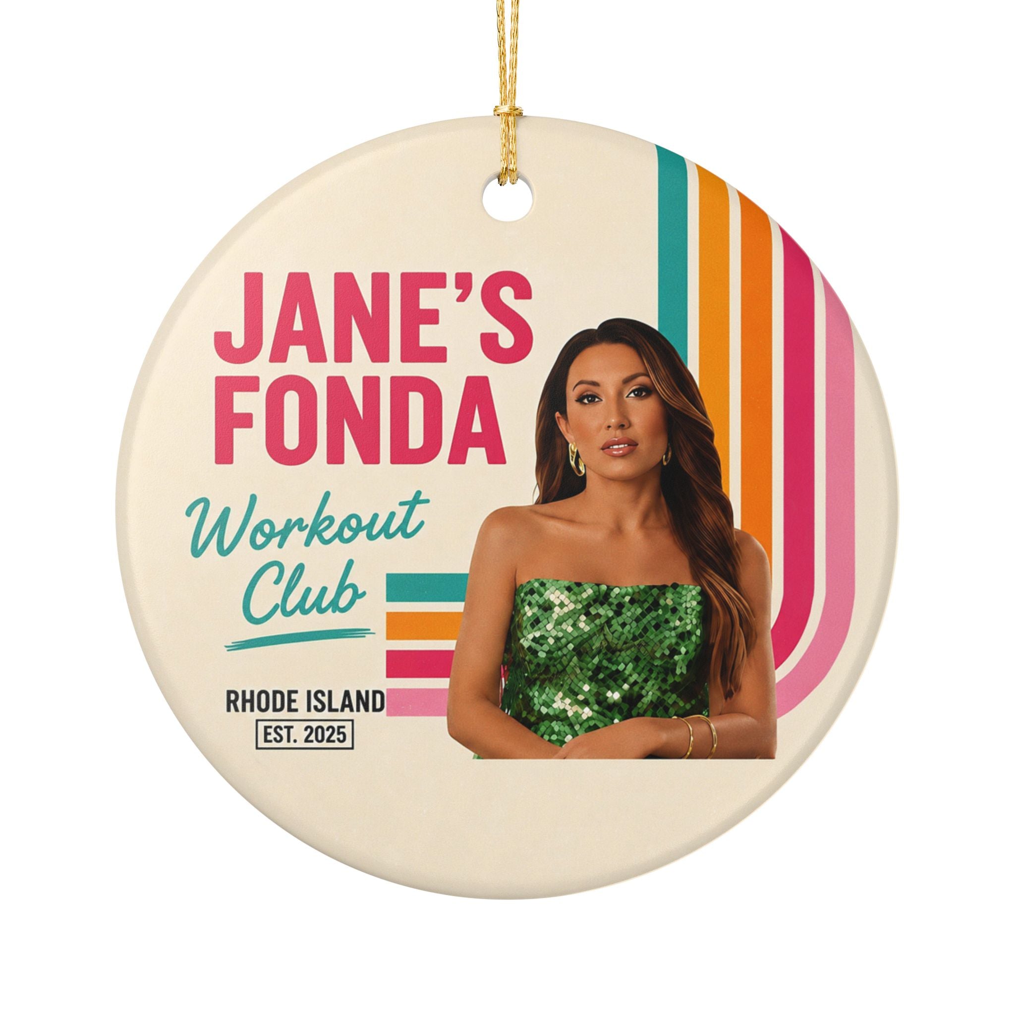 Jane’s Fonda Alicia Ornament