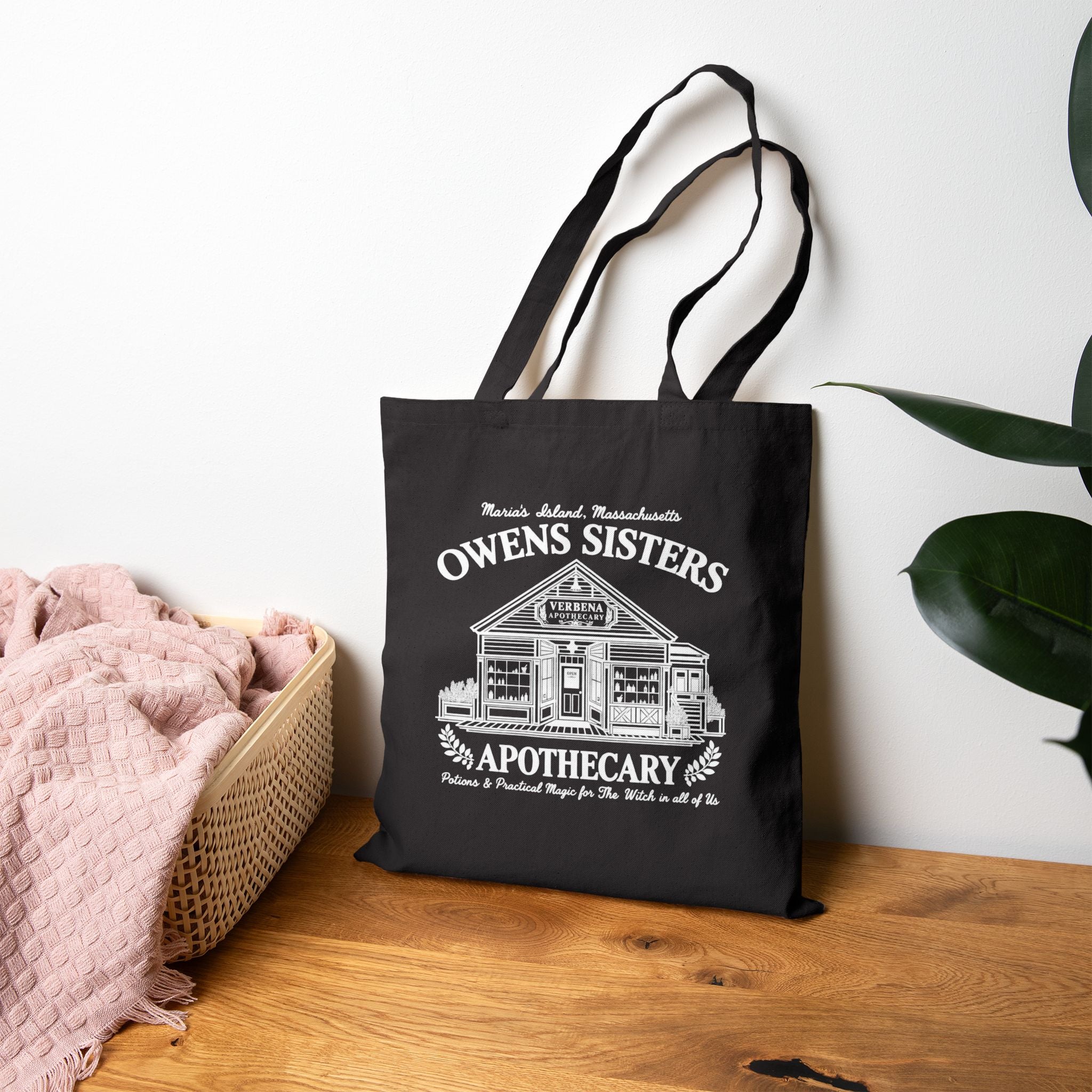 Owens Sisters Apothecary Tote Bag | Practical Magic Inspired