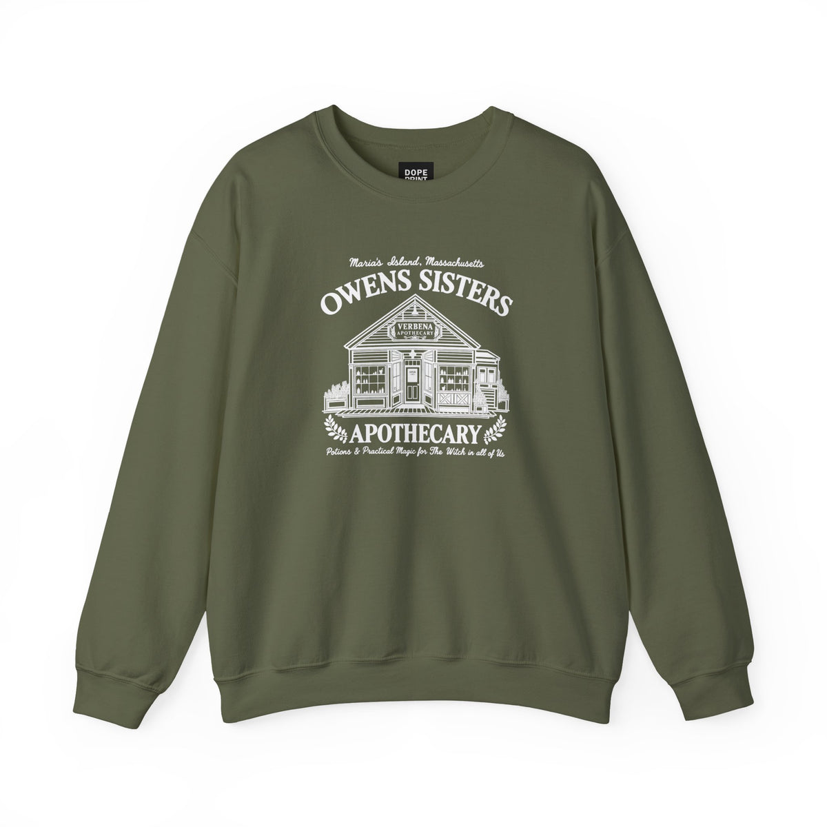 Owens Sisters Apothecary Unisex Crewneck | Practical Magic Inspired Sweatshirt