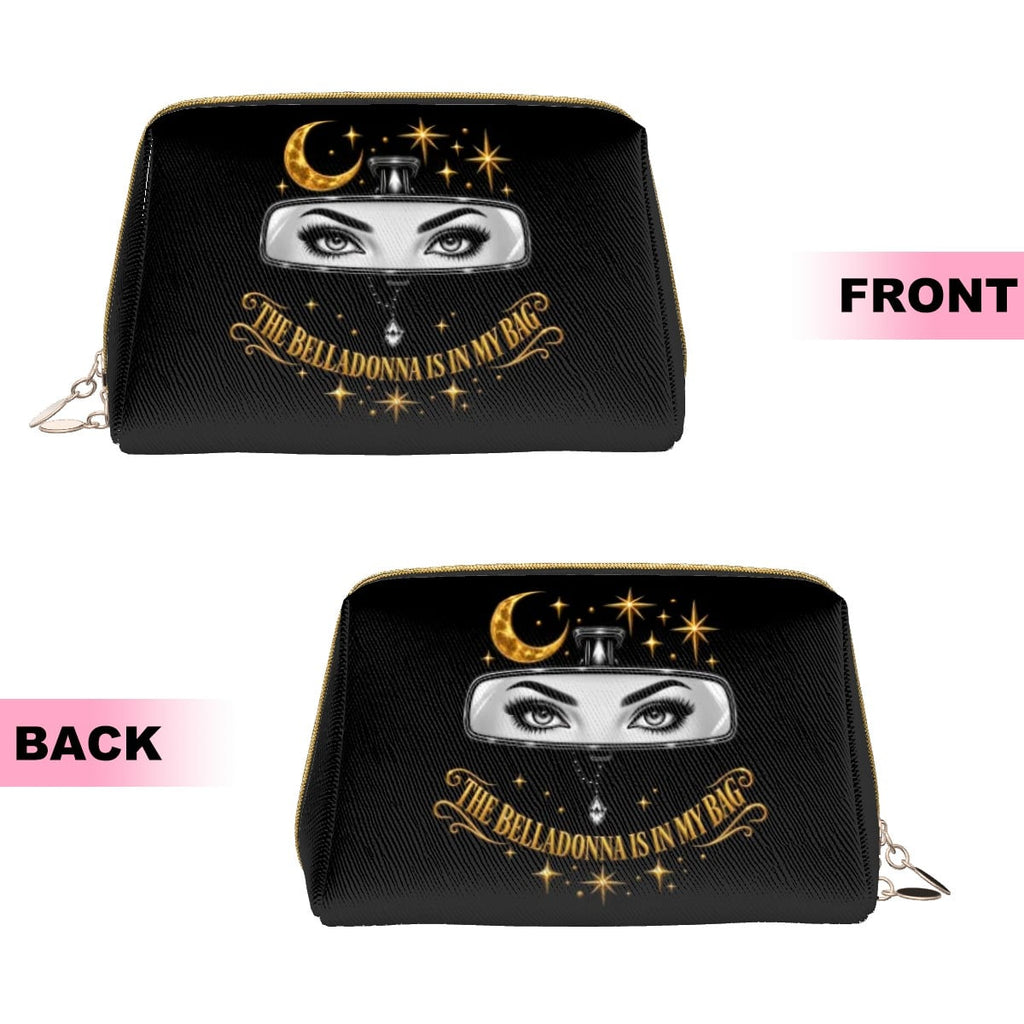 Belladonna Is in My Bag Practical Magic Vegan Leather Makeup Bag