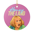 Sylvia Browne Honey the Land Holiday Ornament