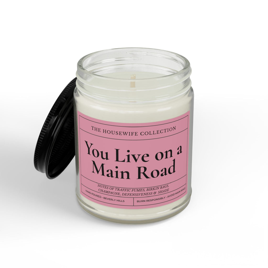You Live on a Main Road 9oz Soy Candle