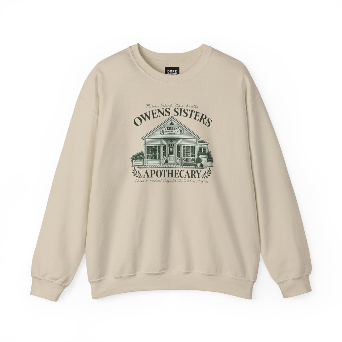 Owens Sisters Apothecary Unisex Crewneck | Practical Magic Inspired Sweatshirt