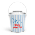 Ice, Ice, Baby Gorgeous Acrylic Ice Bucket with Tongs