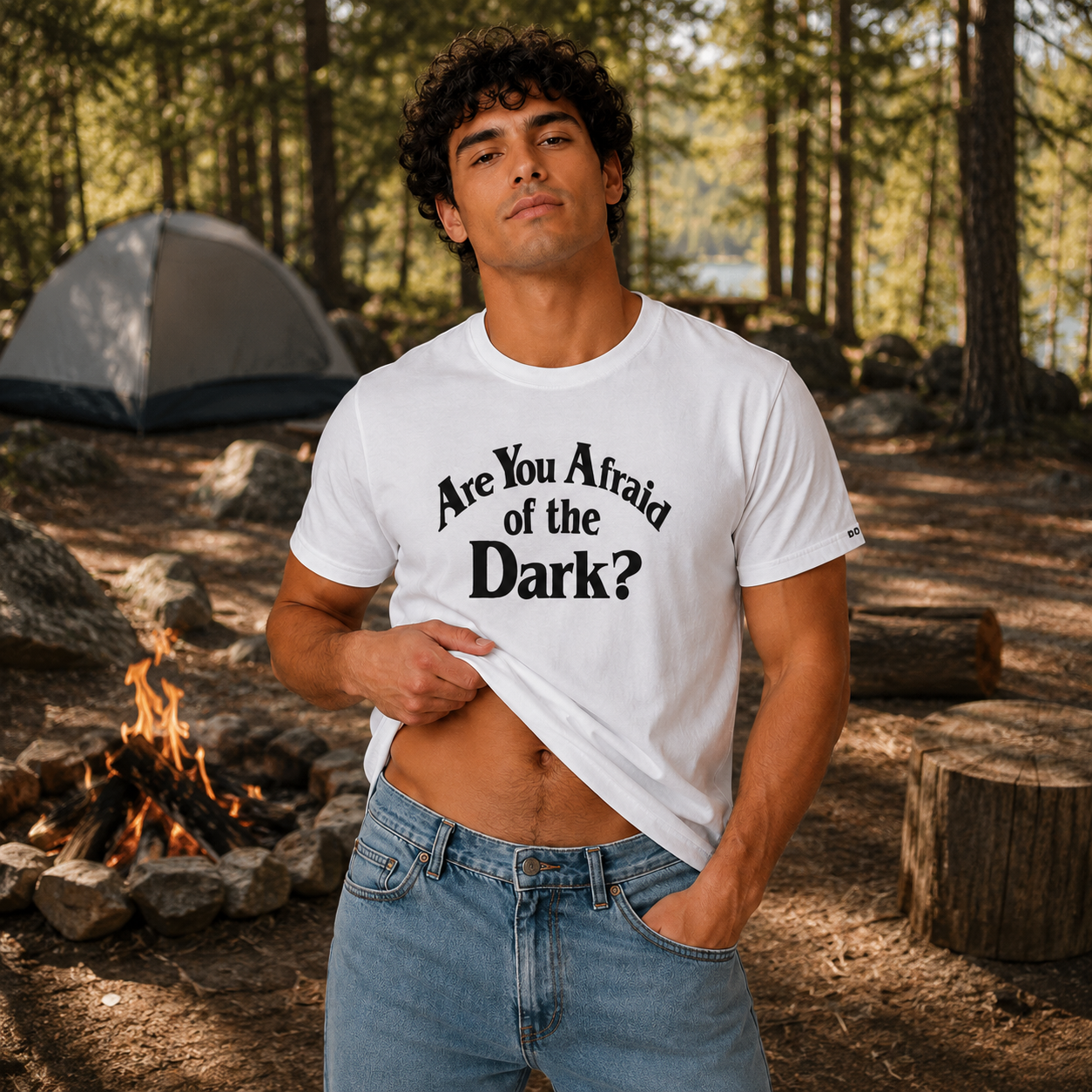 Are You Afraid of the Dark? Vintage Inspired Unisex Shirt