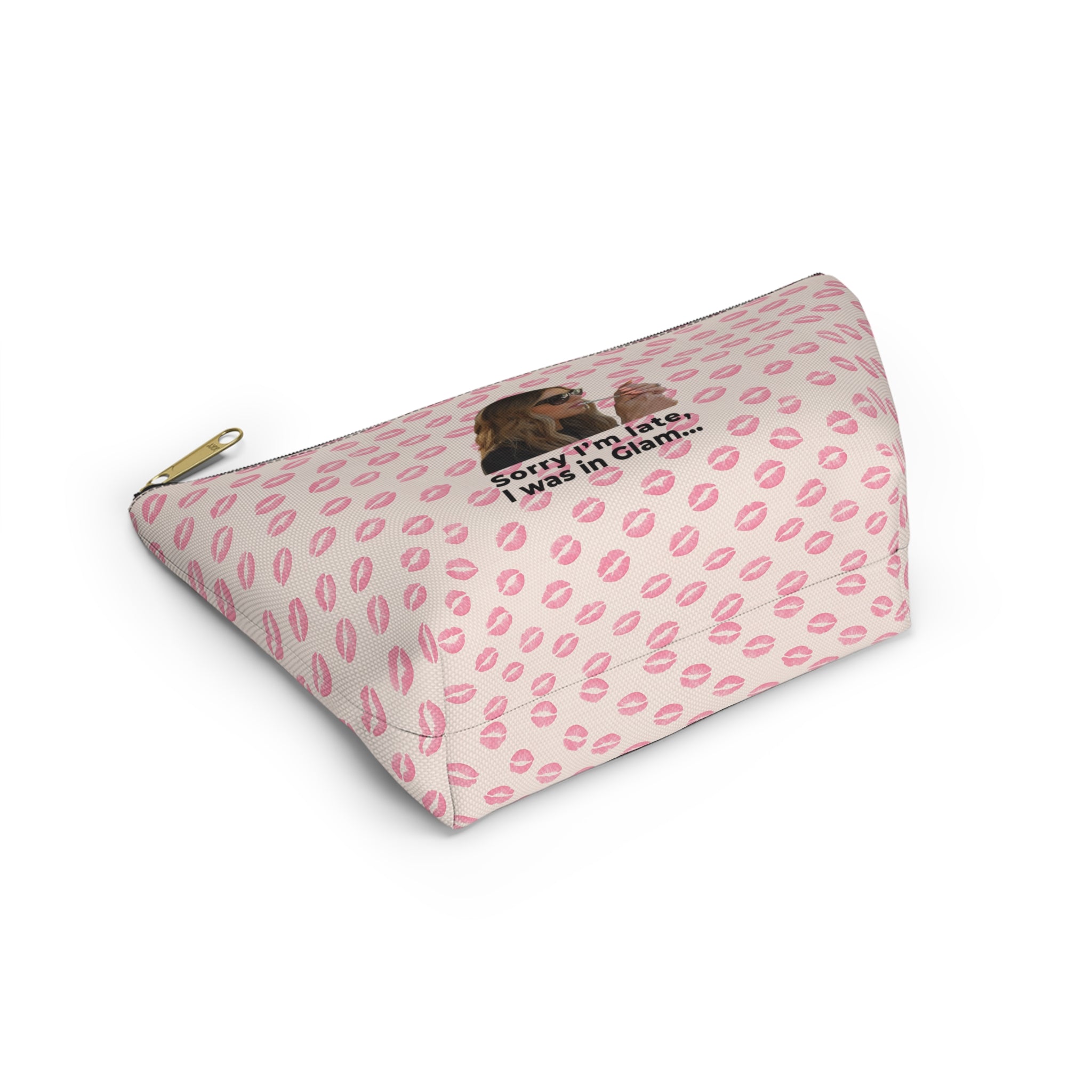 Sorry I'm Late I was in Glam Canvas Makeup Bag