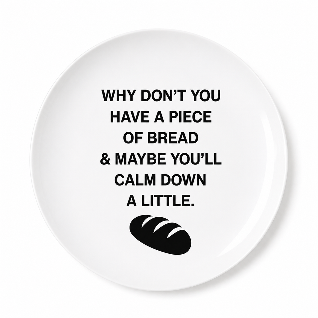 Why Don’t You Have a Piece of Bread? — Amsterdam Bread Plate