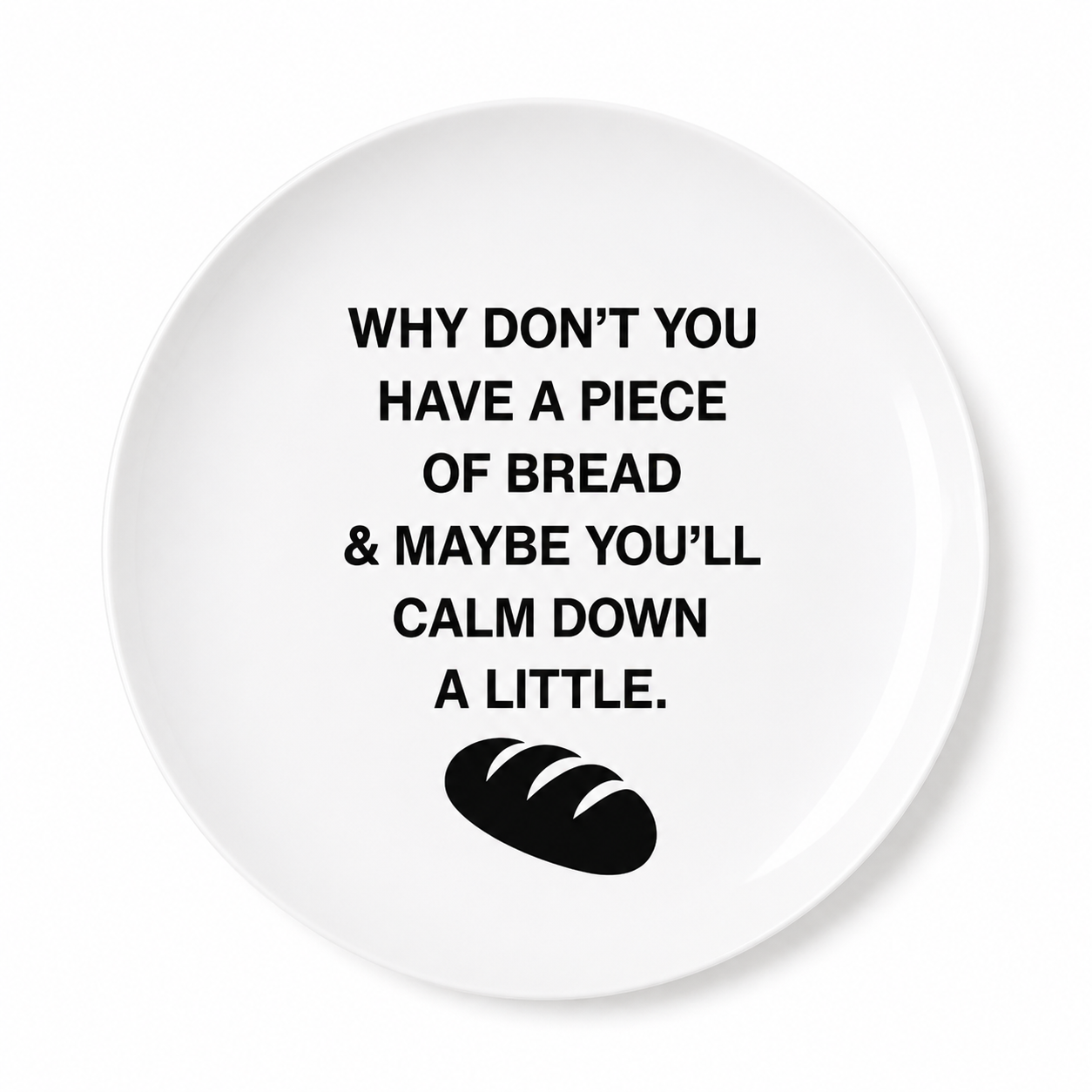 Why Don’t You Have a Piece of Bread? — Amsterdam Bread Plate