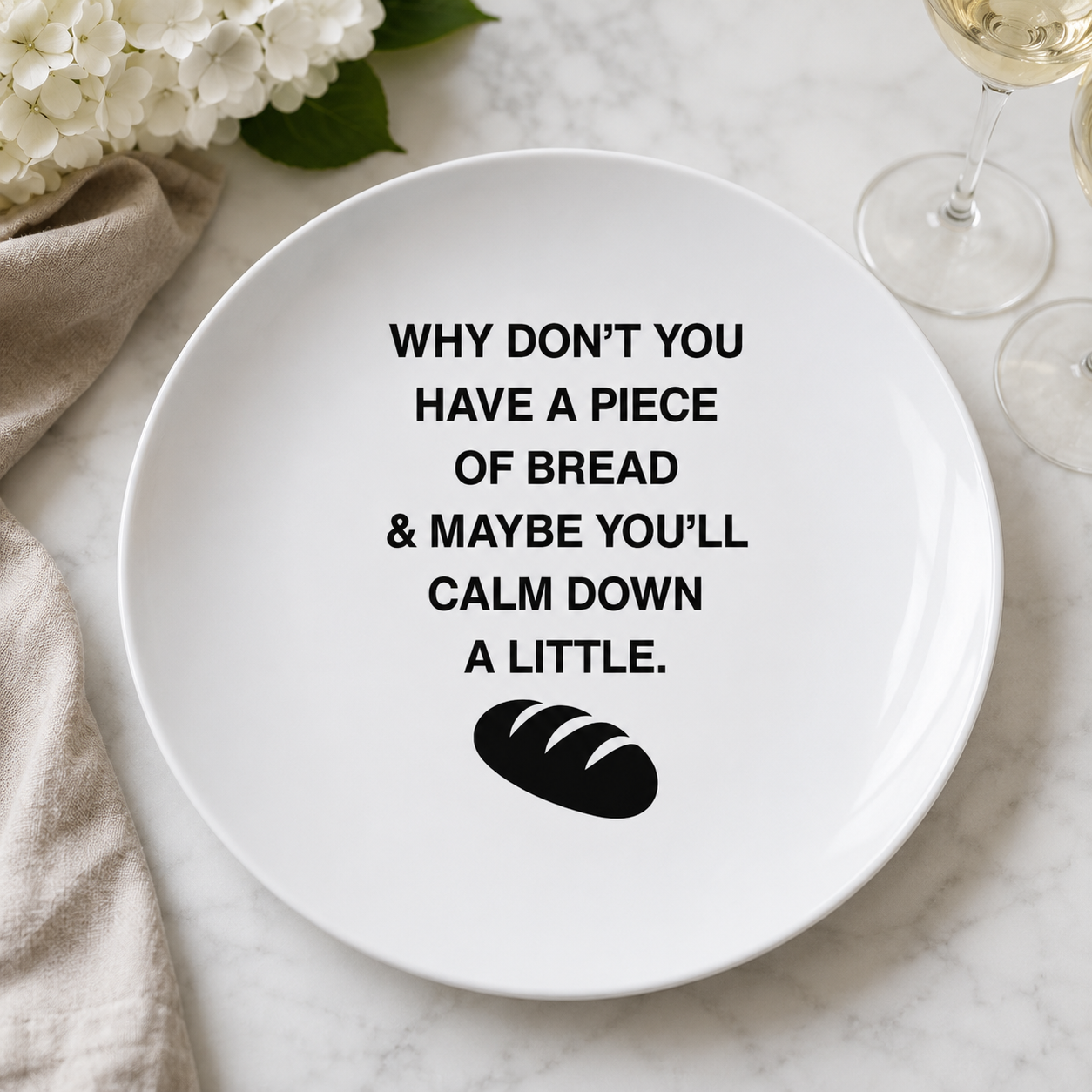 Why Don’t You Have a Piece of Bread? — Amsterdam Bread Plate