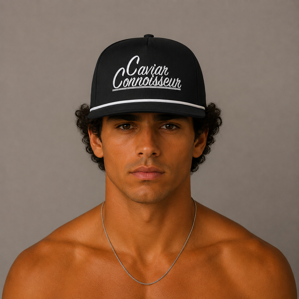 Caviar Connoisseur Rope Snapback Hat