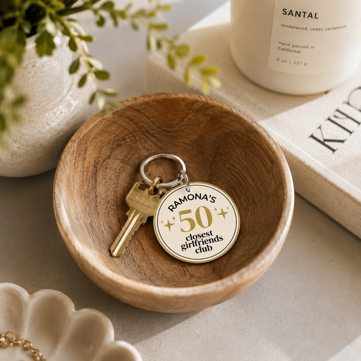 Ramona’s 50 Closest Girlfriends Club Keychain